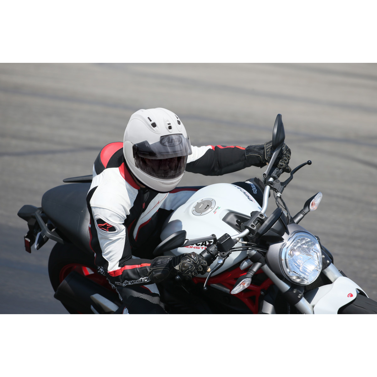 Arai Helmets #0101-18500 - Corsair-X Helmet - White - Small