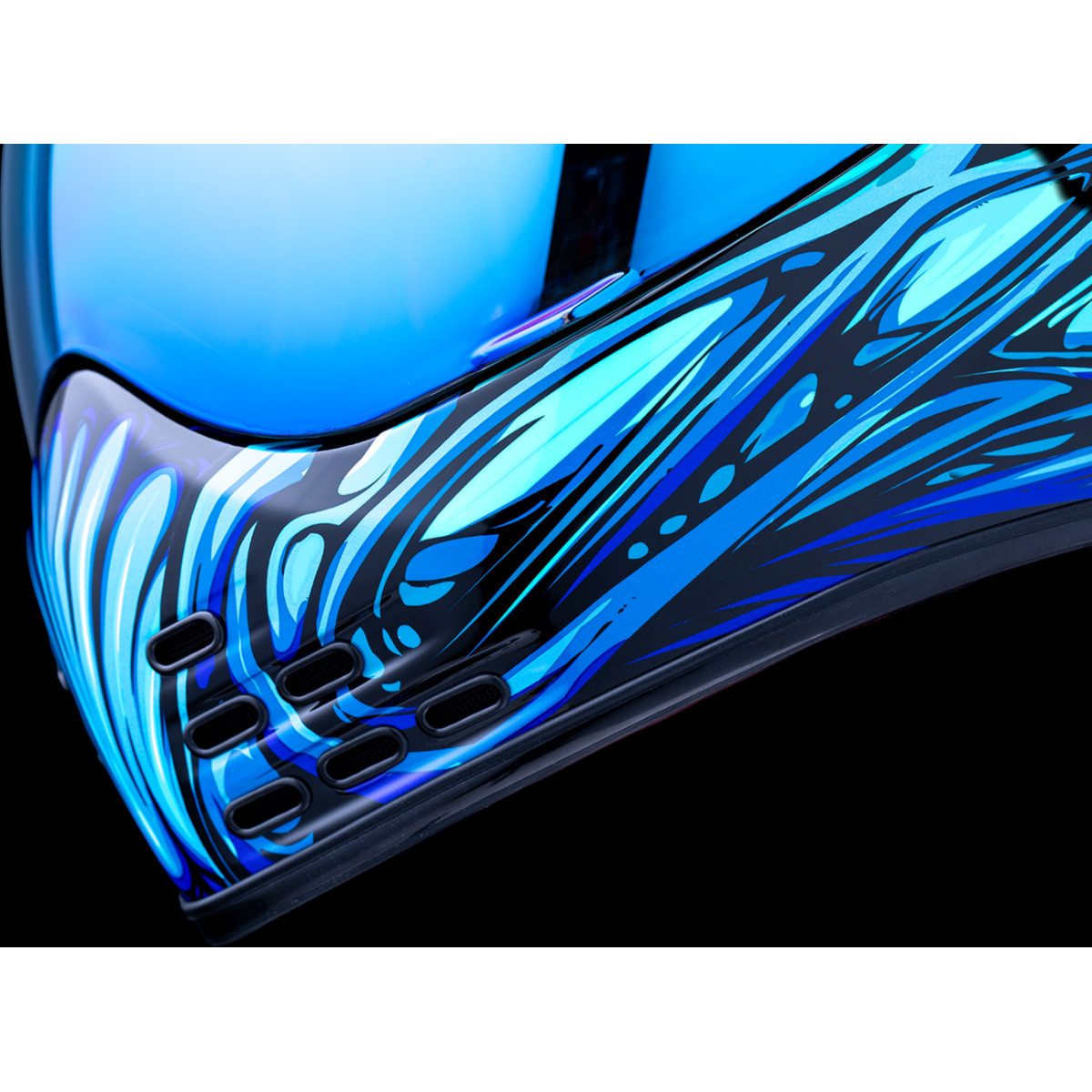 Icon - Domain™ Helmet - Nouveau - Blue - XL