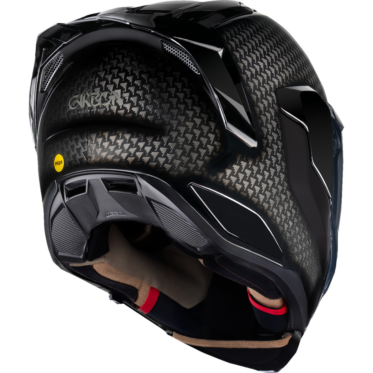 Icon - Ultraflite™ Helmet - Carbon - MIPS® - Black - XL
