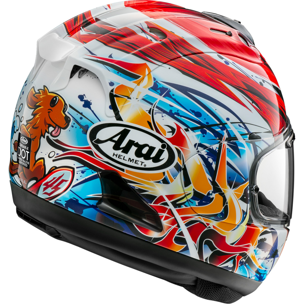 Arai Helmets #0101-18585 - Corsair-X Helmet - Tetsuta - XS