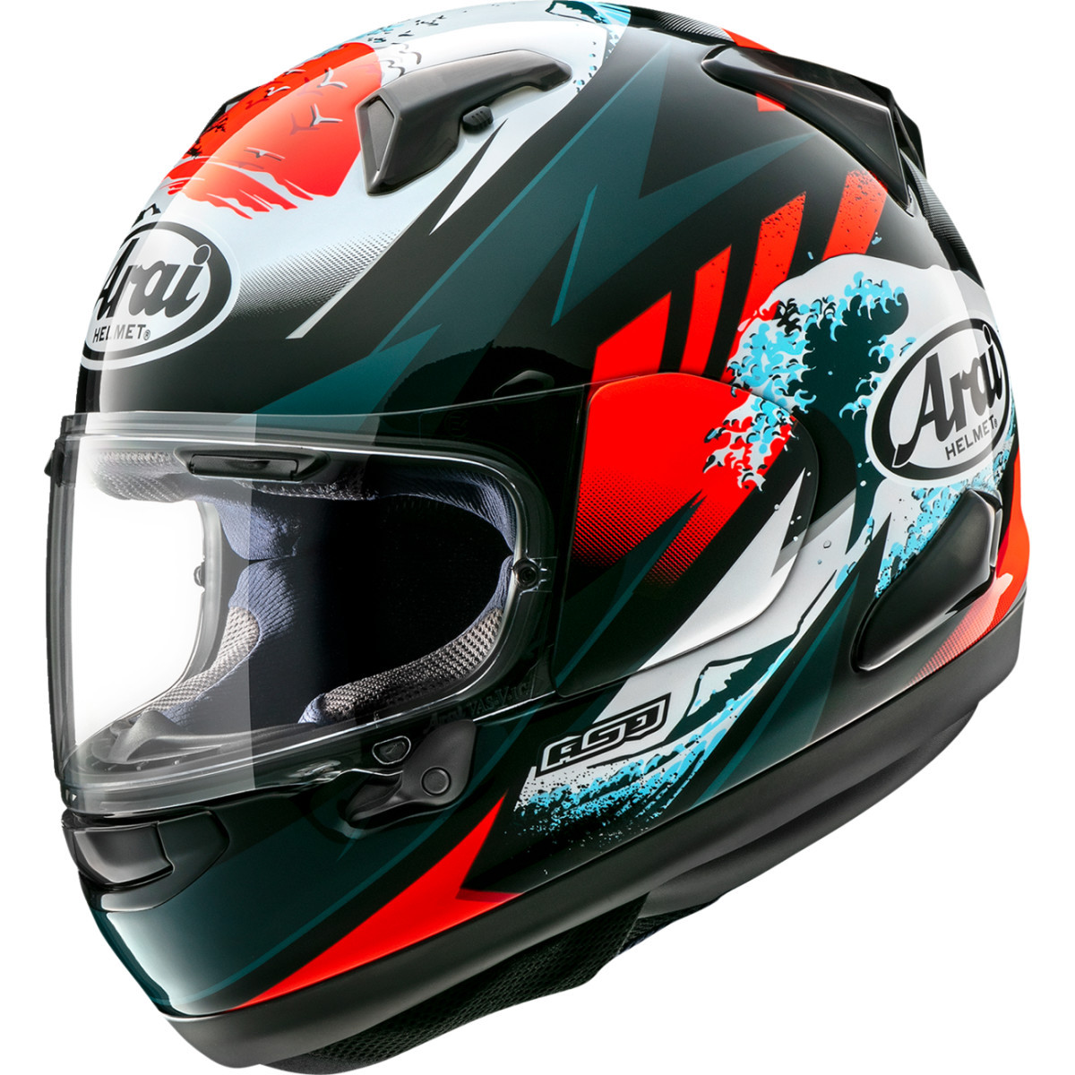 Arai Helmets #0101-18600 - Quantum-X Helmet - Wave - Large