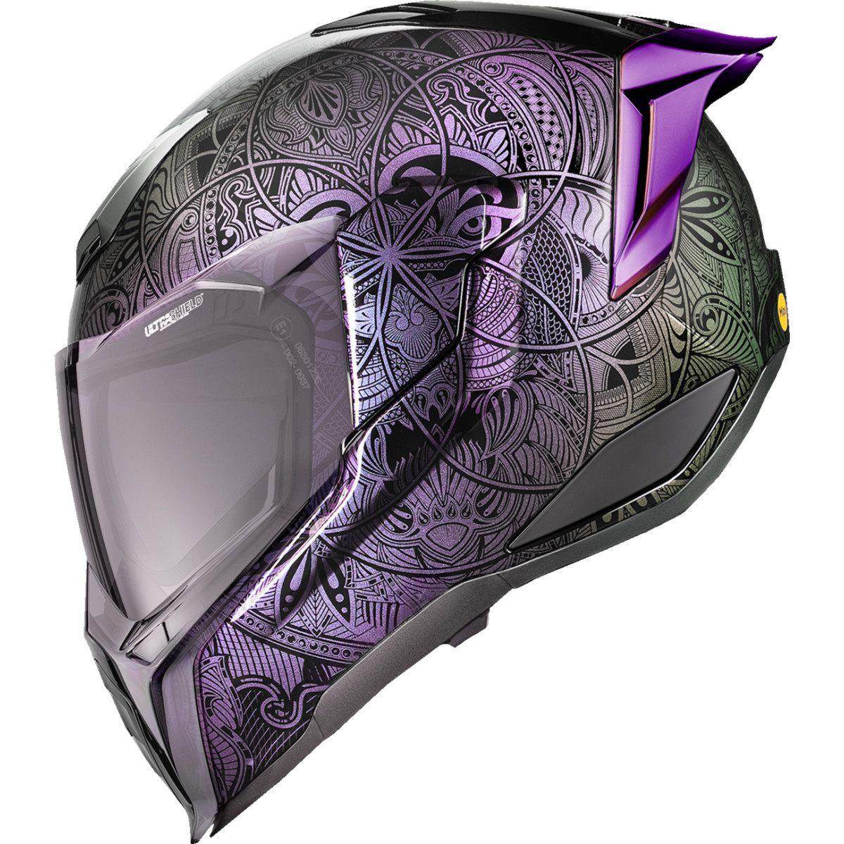 Icon - Ultraflite™ Helmet - Opal Mandala - MIPS® - Purple - 2XL