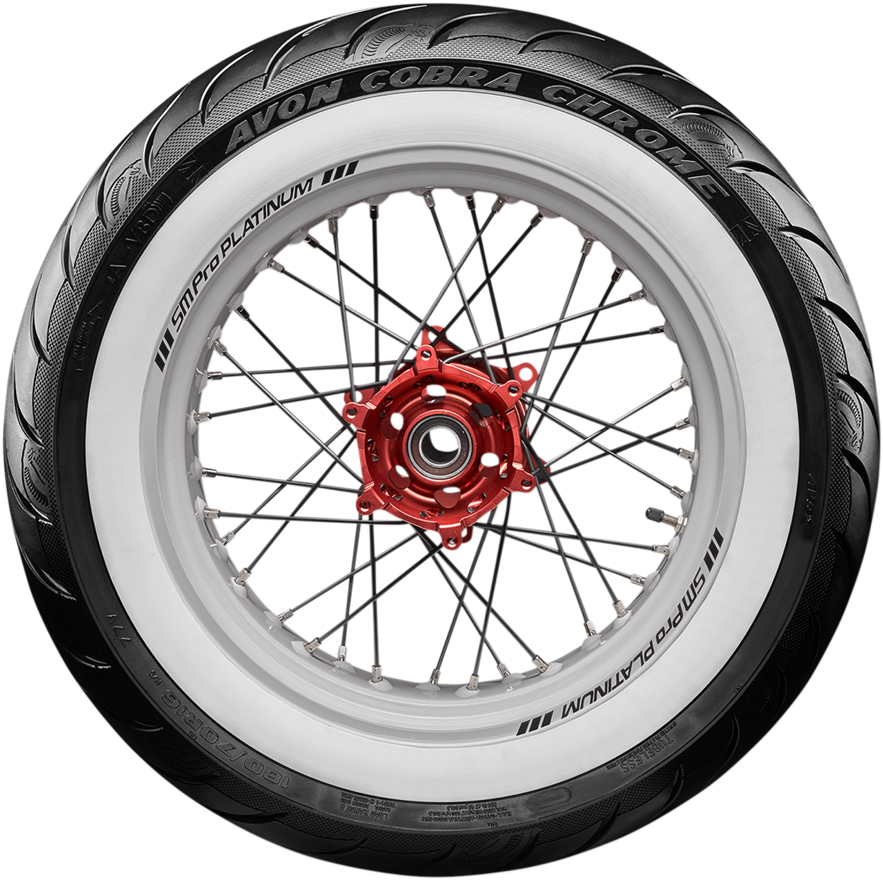 Tire - AV92 - 170/80B15 - Whitewall
