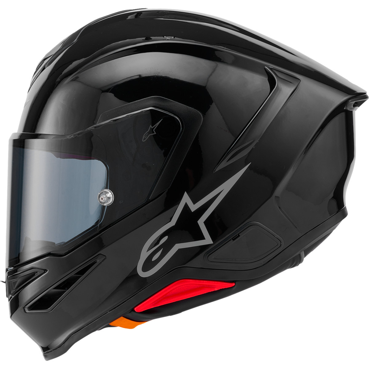 Alpinestars #8202126-1180-S - Supertech R7 Helmet - 22.06 - Solid - Gloss Black - Small