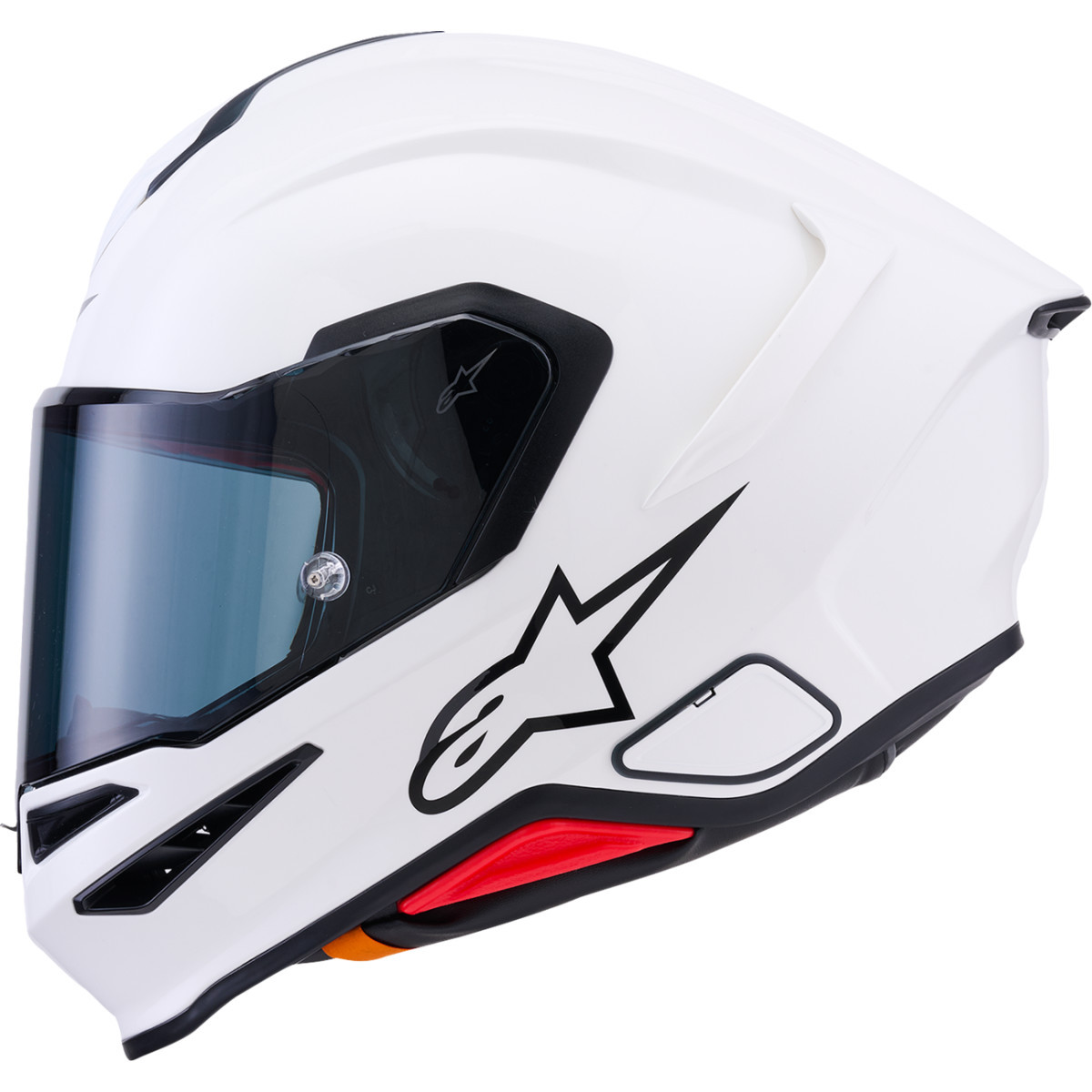 Alpinestars #8202126-2180-XS - Supertech R7 Helmet - 22.06 - Solid - Gloss White - XS