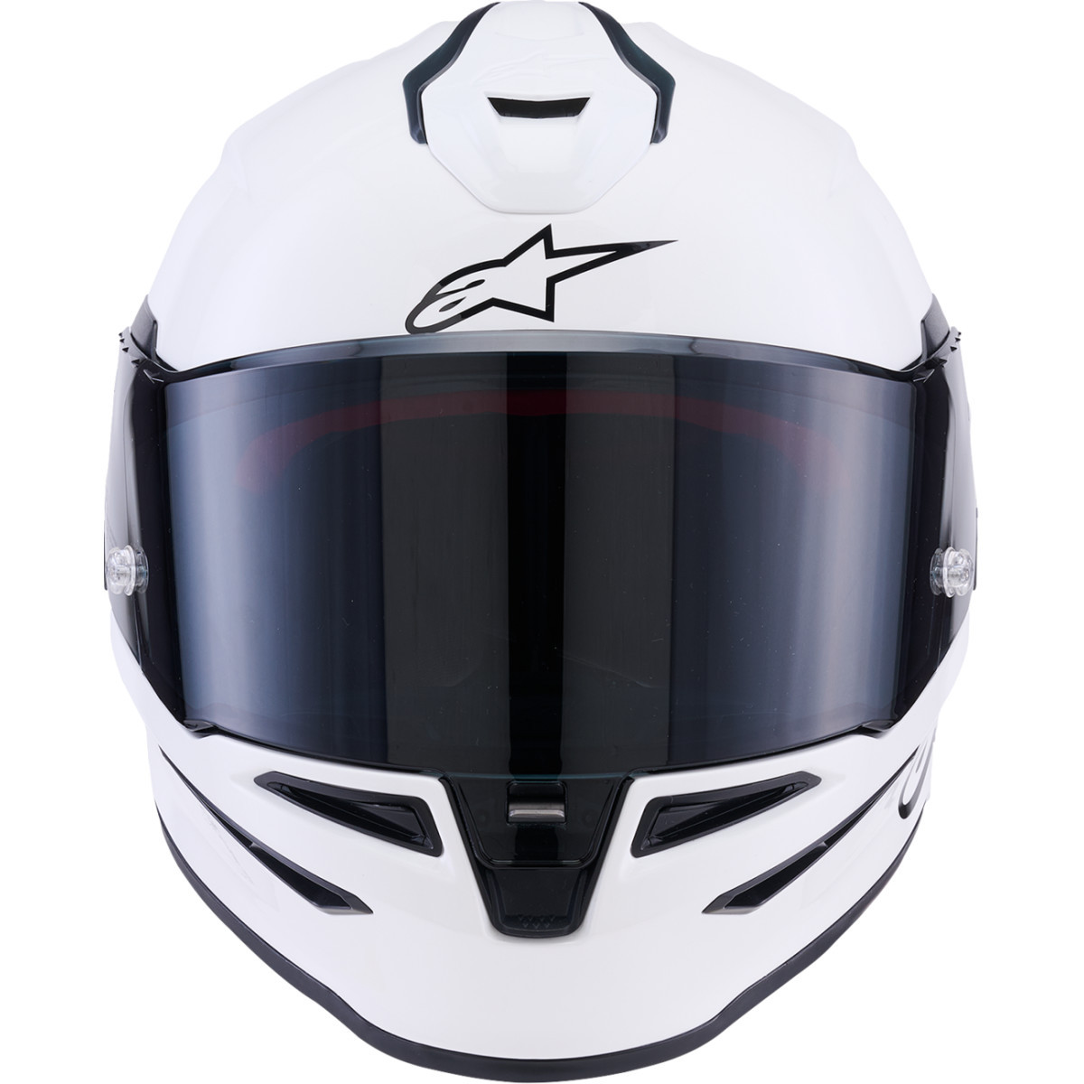 Alpinestars #8202126-2180-M - Supertech R7 Helmet - 22.06 - Solid - Gloss White - Medium