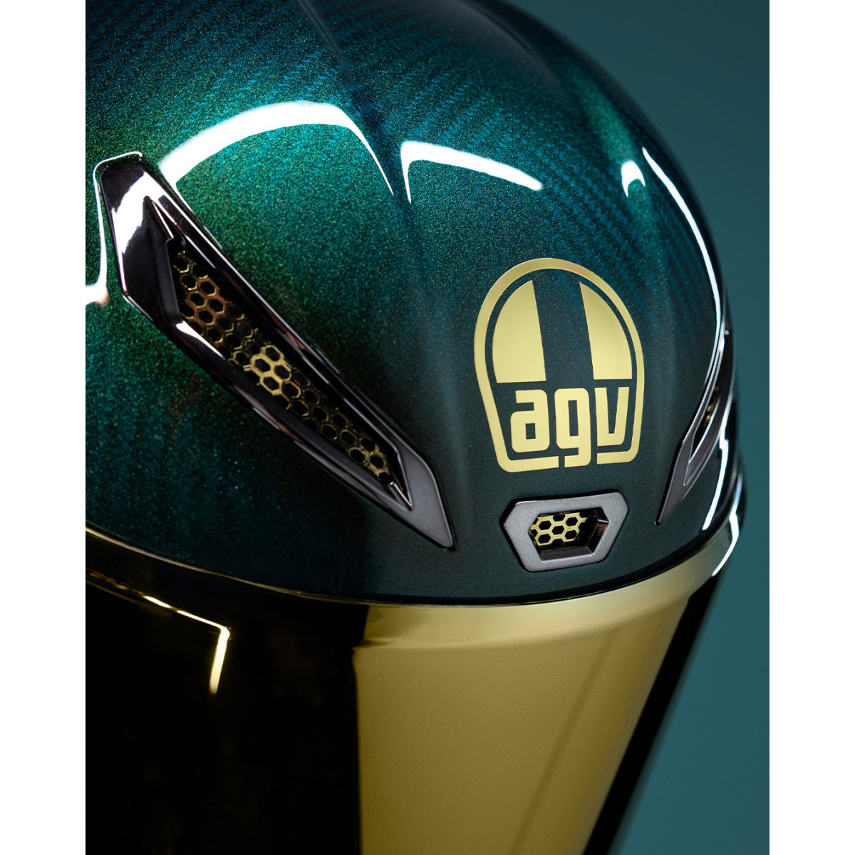 AGV #2118356002-041-XL - Pista GP RR Helmet - Limited - Acqua - XL