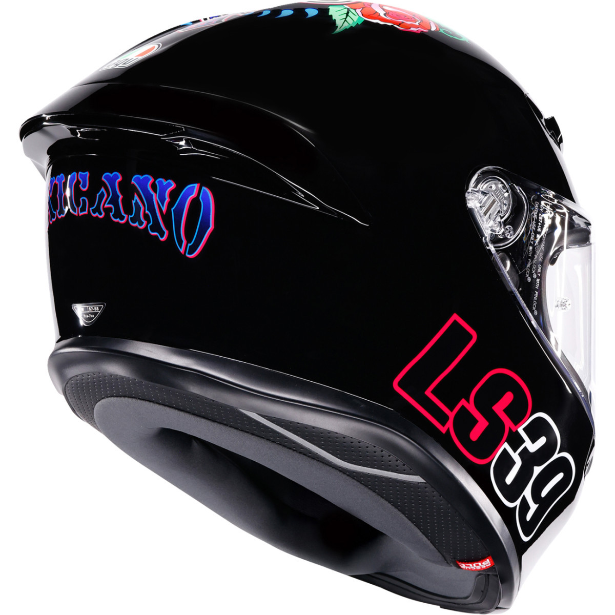 AGV #2118395016-030-XL - K6 S Helmet - Salom Tribute - XL