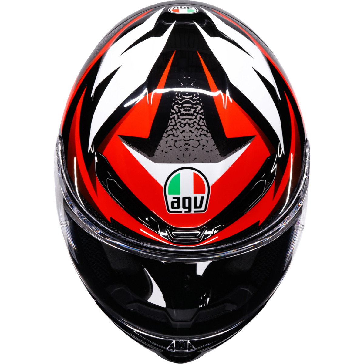 AGV #2118395016-029-XXL - K6 S Helmet - Braven - Black/Red/White - 2XL