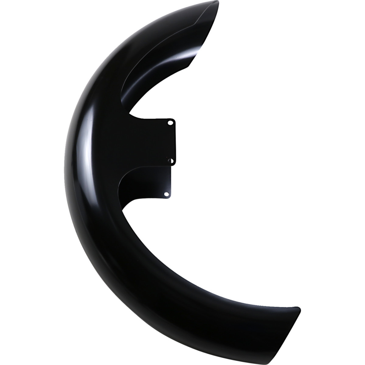 Klock Werks #KWF-01-0103 - Slicer Front Fender - Black - 21" - HD Touring/Trike