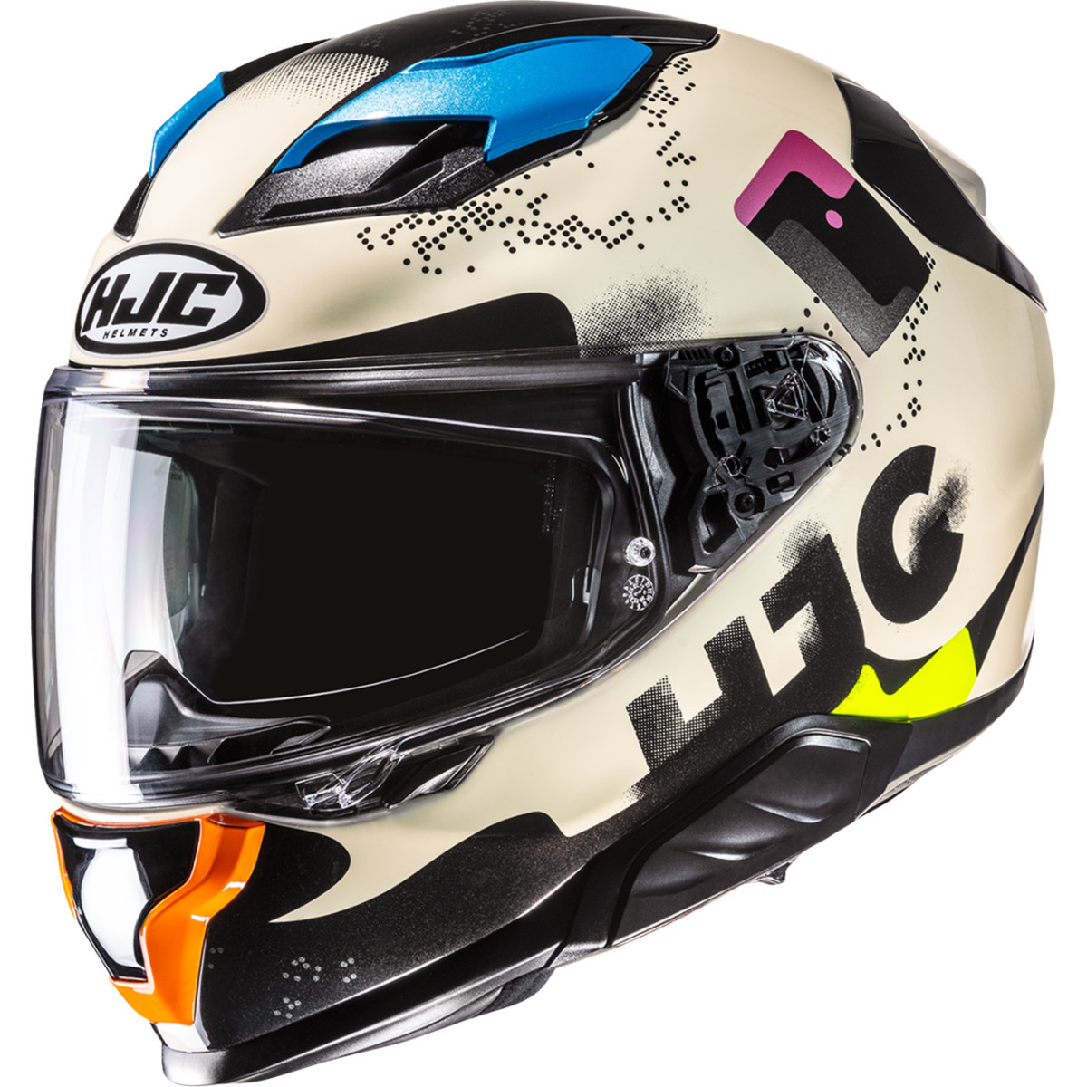HJC #FA47NUS4A28V - F71 Helmet - Faco - MC28 - Small