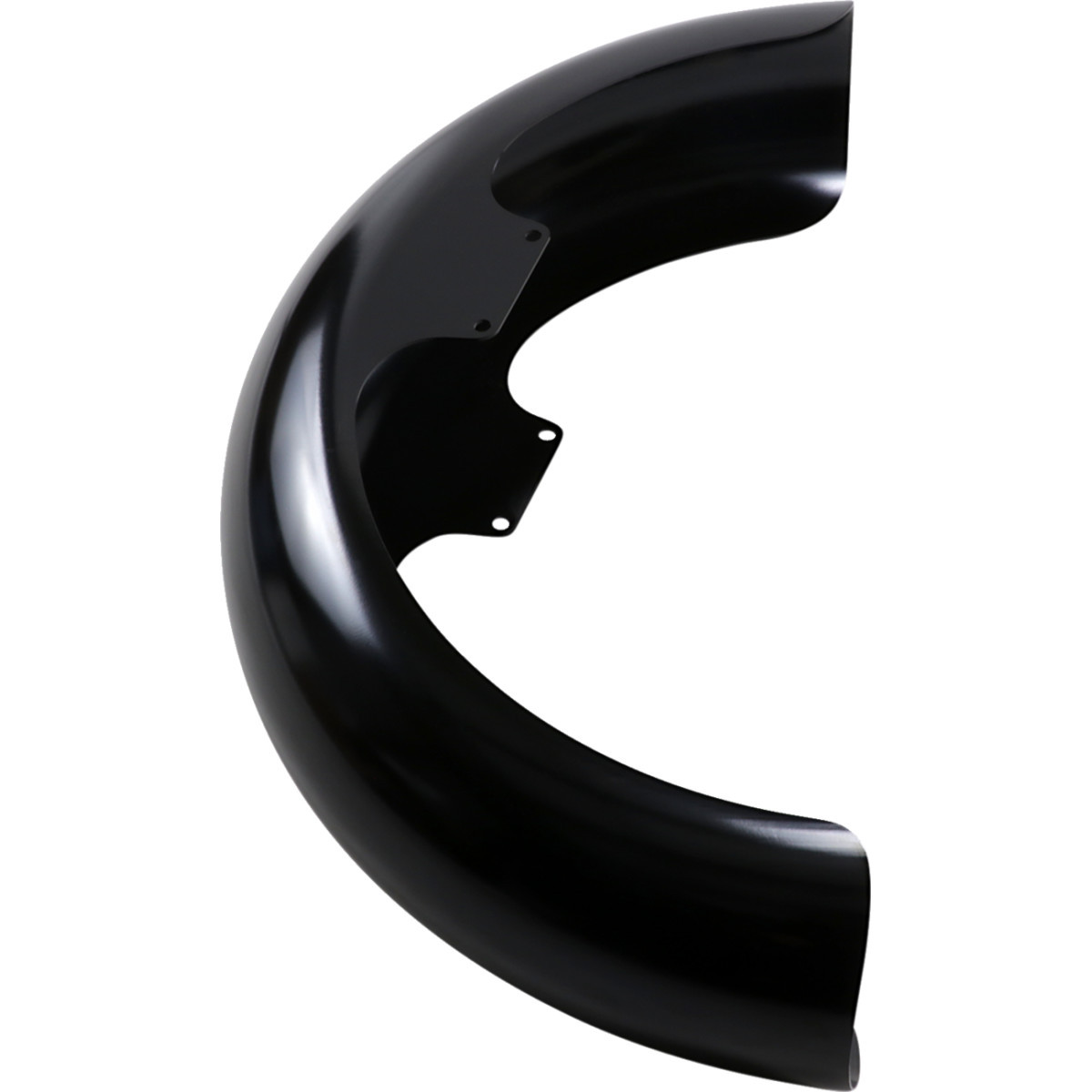 Klock Werks #KWF-02-0019 - Wrapper Front Fender - Black - 16"-19" - HD Softail