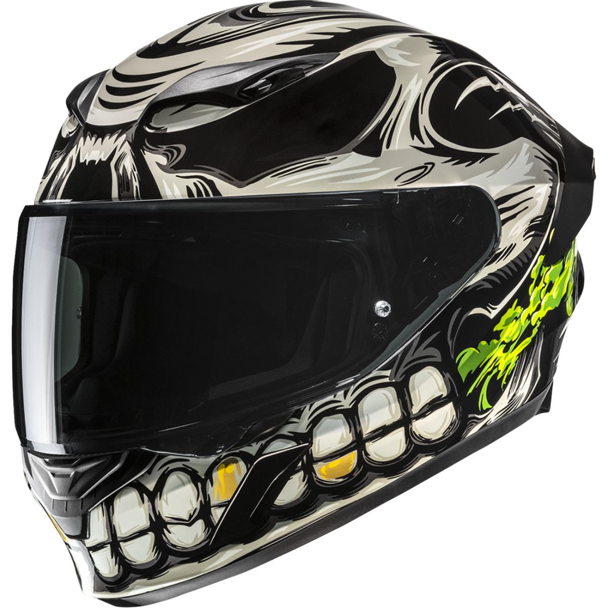 HJC #FP67NUS3205V - i11 Helmet - Acid Skull - MC5 - XS