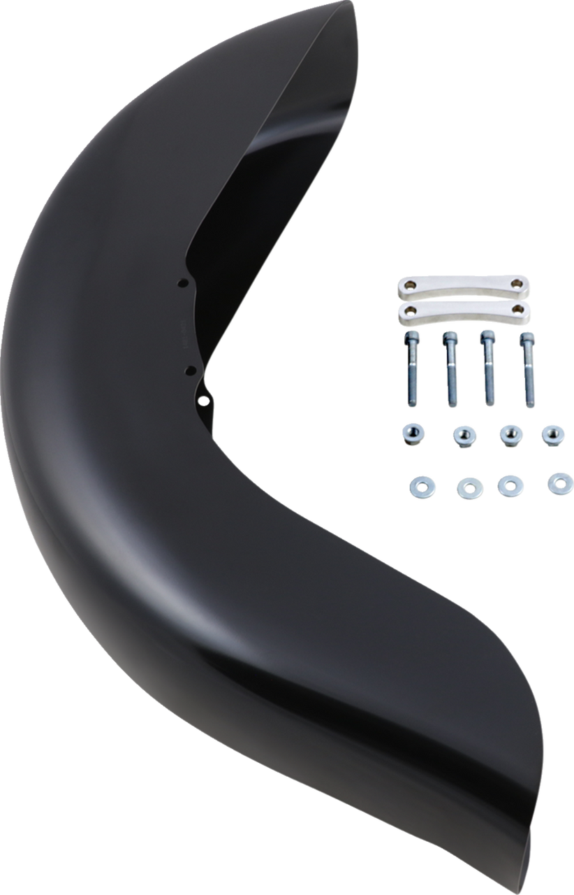 Klock Werks #KWF-01-0100-2014 - Benchmark Front Fender Kit - Non-Raked - Steel - 16"-19"