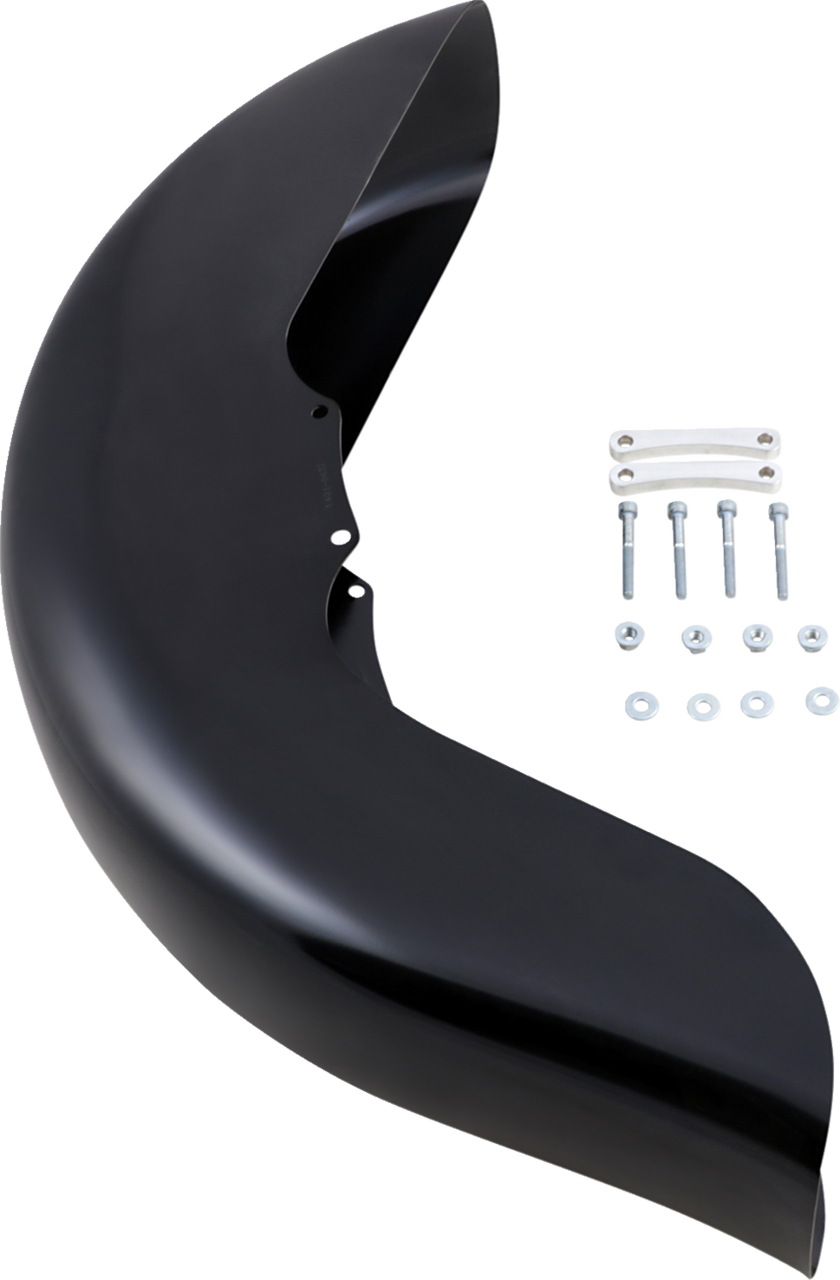 Klock Werks #KWF-01-0101-2014 - Benchmark Front Fender Kit - Non-Raked - Steel - 21"