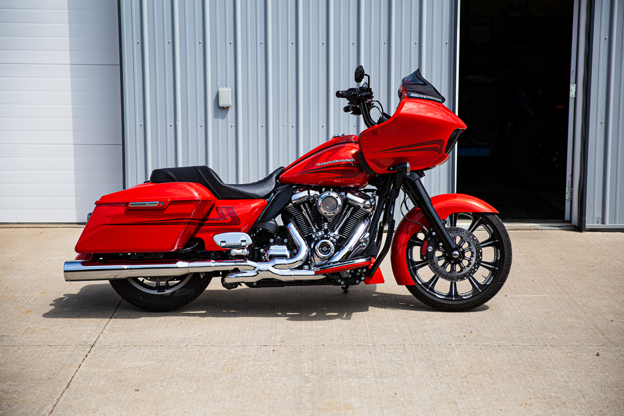 Klock Werks #KWF-01-0112-2014 - Level Fender Kit - Front - Black - 16"-19"