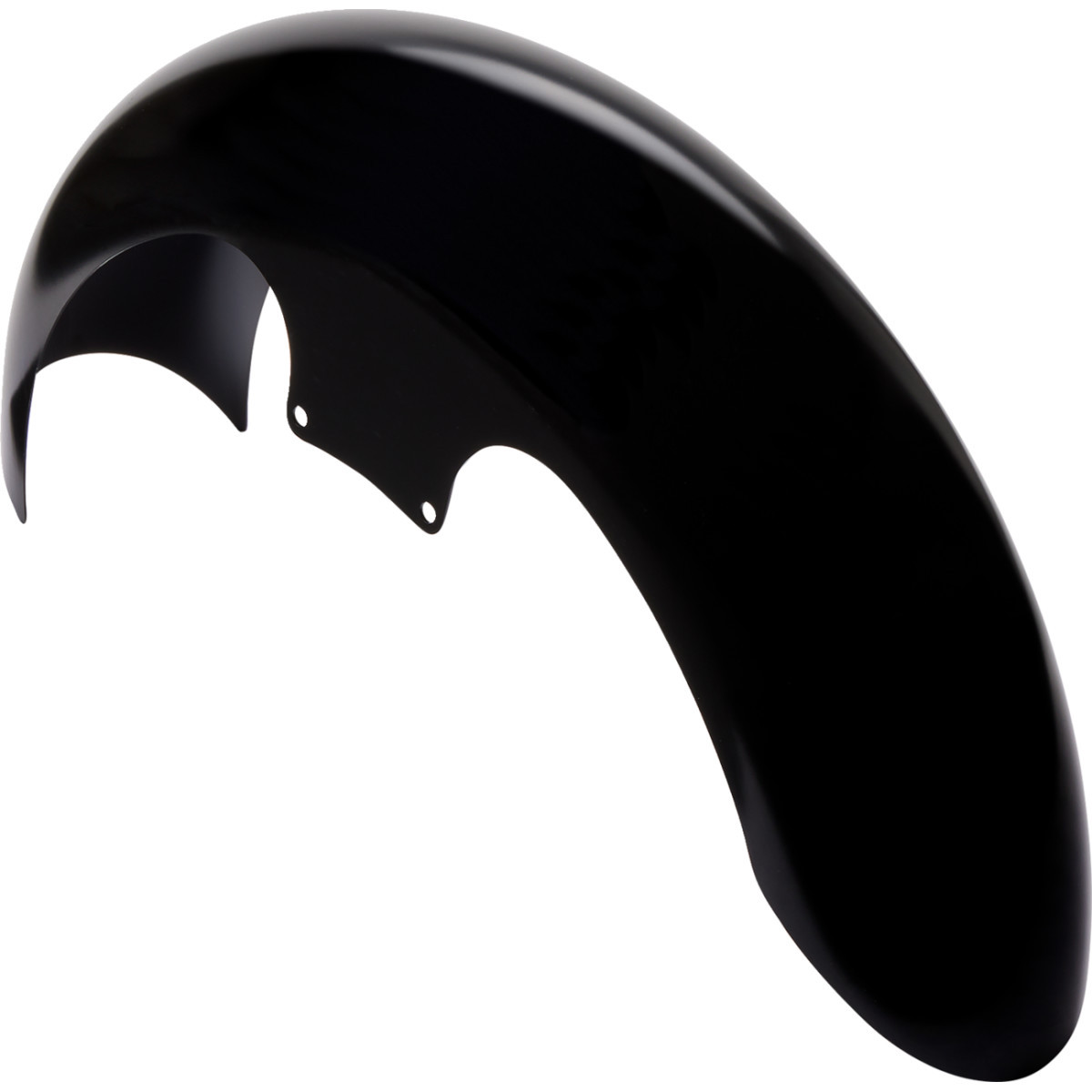 Klock Werks #KWF-01-0102-2014 - Slicer Front Fender - Black - 16"-19" - HD Touring/Trike