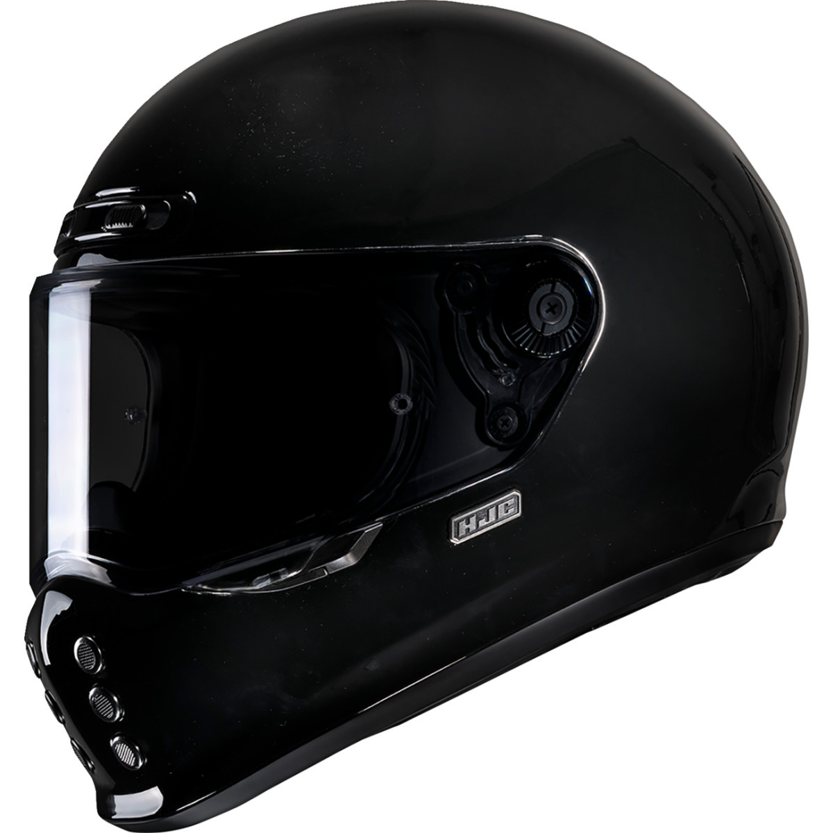 HJC #FA45NUS5XBKV - V10 Helmet - Solid - Black - Medium