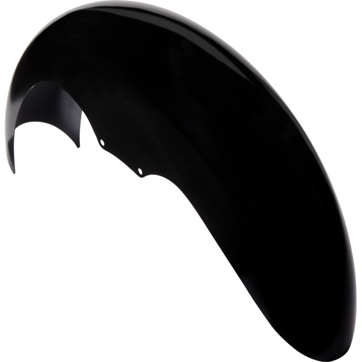Klock Werks #KWF-01-0113-2014 - Level Front Fender - Black - 21" - HD Touring/Trike