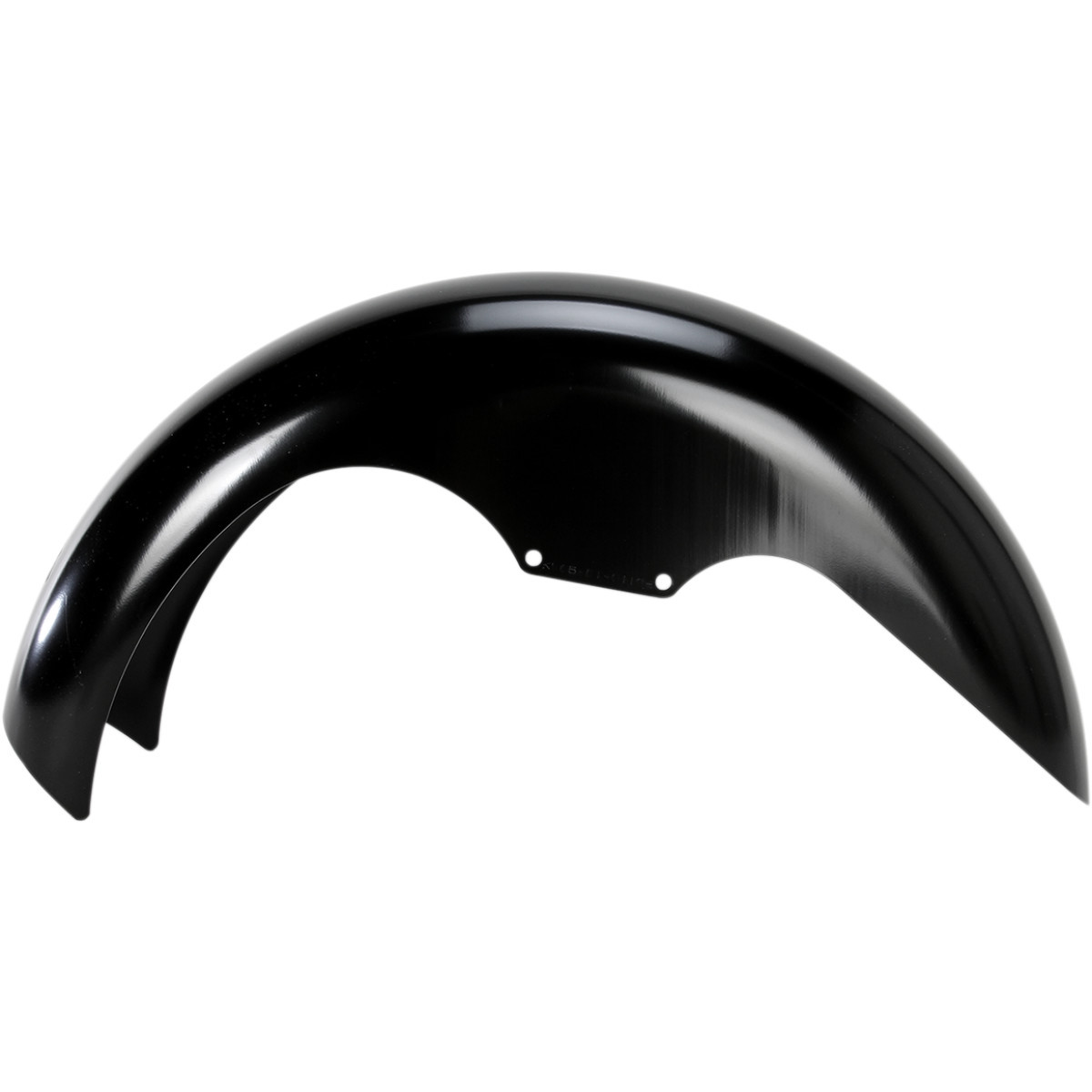 Klock Werks #KWF-01-0113-2014 - Level Front Fender - Black - 21" - HD Touring/Trike