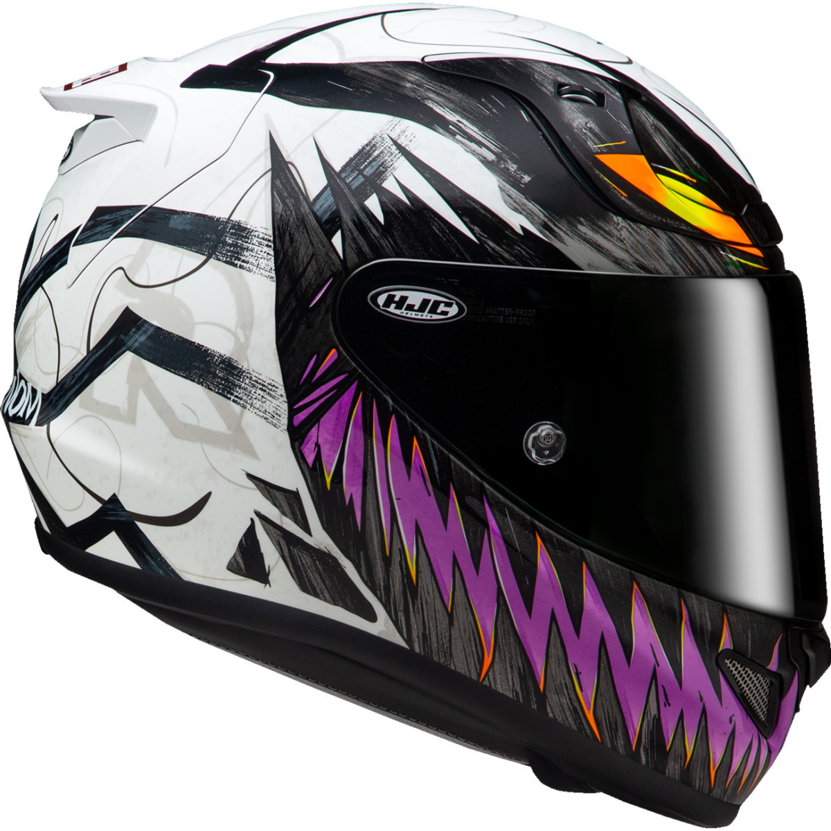HJC #FA53NUS7M08V - RPHA 12N Helmet - Marvel - Anti Venom II - MC8 - XL