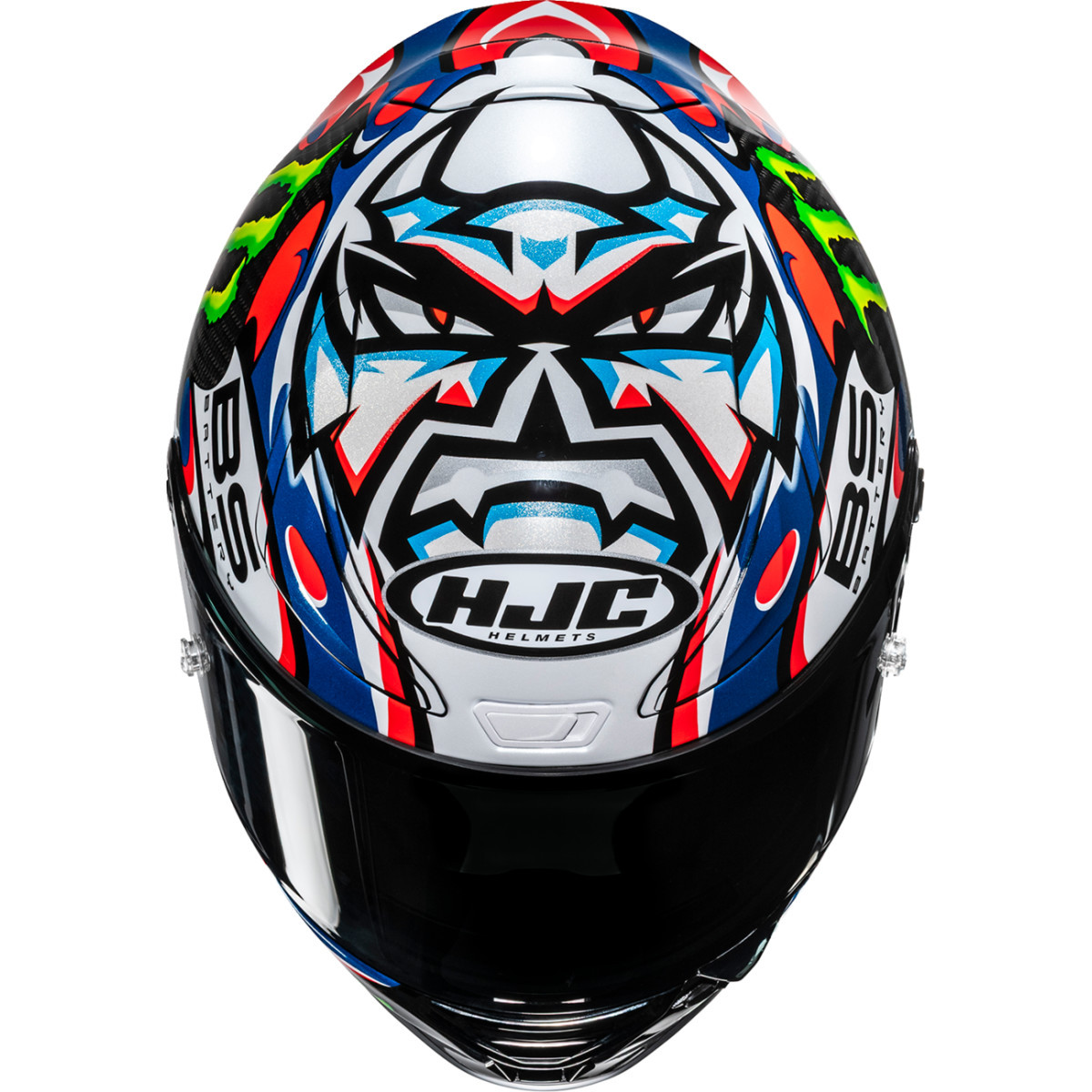 HJC #FB27NUS5221V - RPHA 1N V2 Carbon Helmet - Quartararo Le Mans III - MC21 - Medium