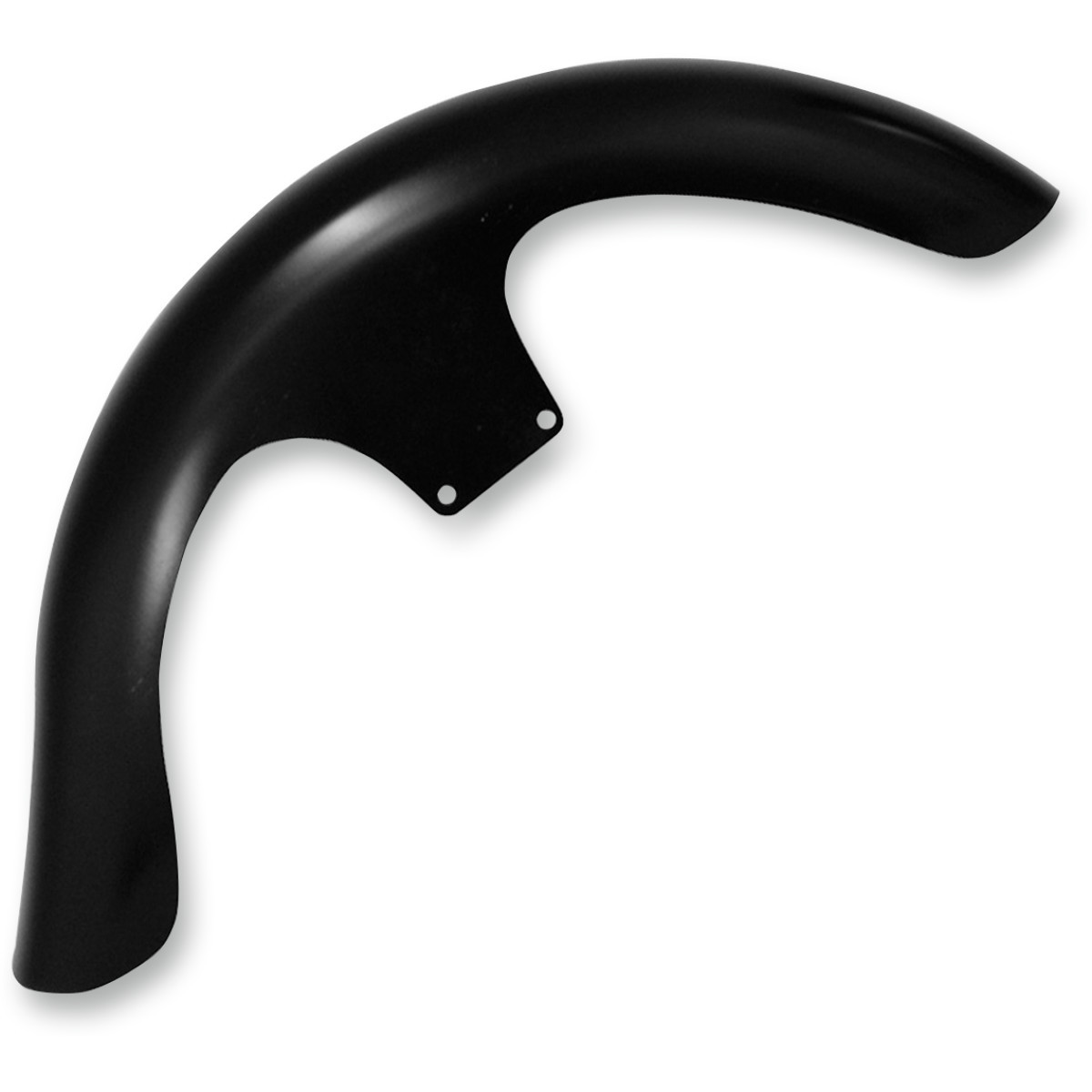 Klock Werks #KWF-01-0260-2014 - Lil' Wrapper Front Fender Kit - For Raked Frames - Black - 26" - HD Touring