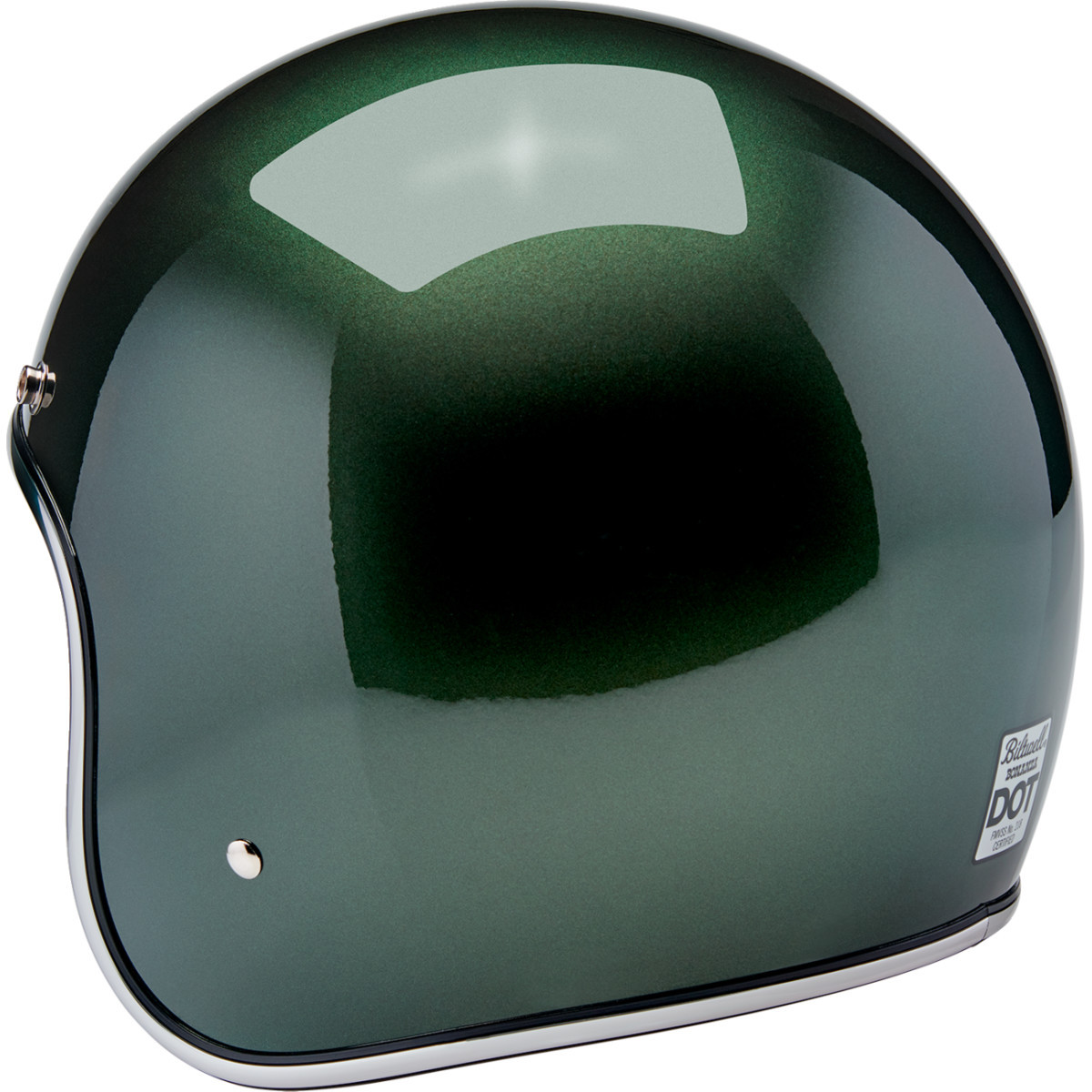 Biltwell #1001-324-204 - Bonanza Helmet - Metallic Sierra Green - Large