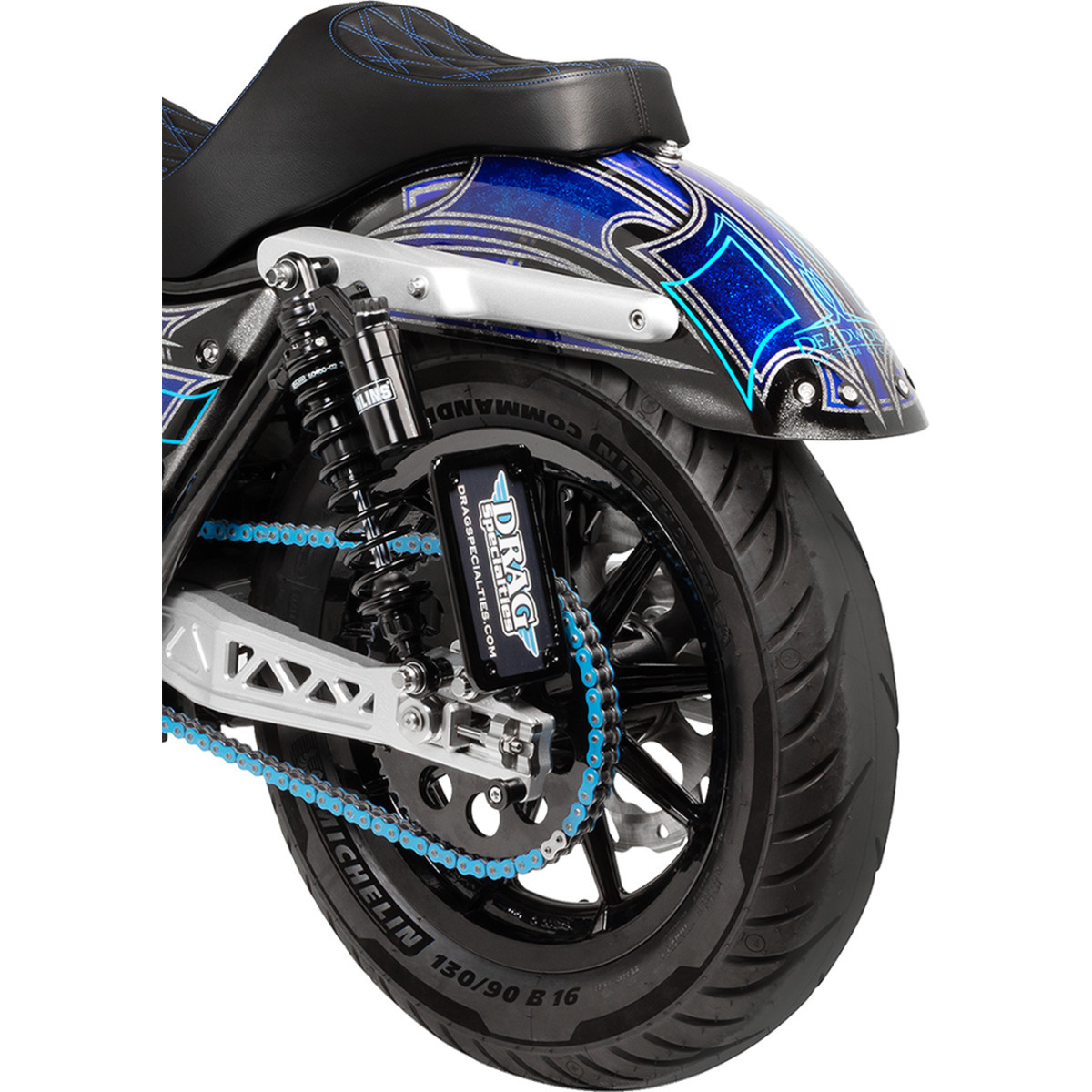RWD V-twin #RWD-50173 - Rear Fender - Unfinished - 7" W x 32-3/4" L