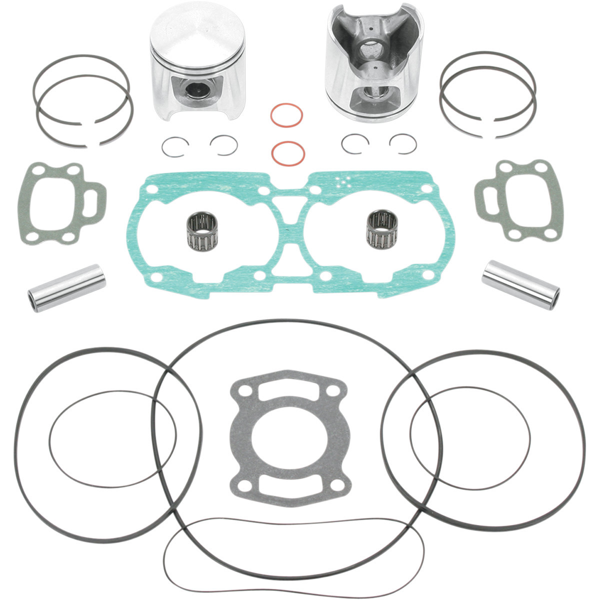 WSM #010-816-10 - Top-End Rebuild Kit - 78.00 mm - Original Series - Sea-Doo