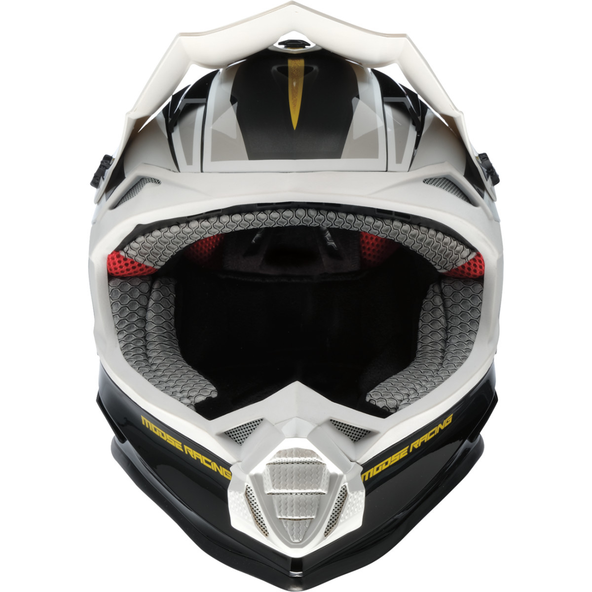 Moose Offroad - MR3 Helmet - F.A.F. - White/Black/Gold - 2XL
