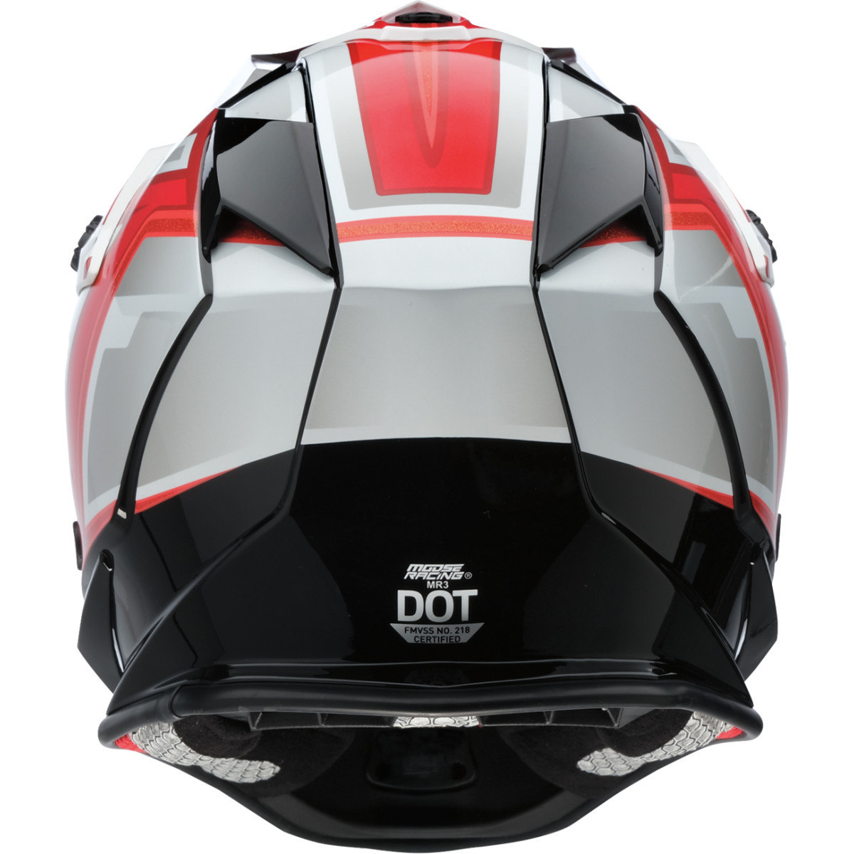 Moose Offroad - MR3 Helmet - F.A.F. - White/Black/Red - 2XL