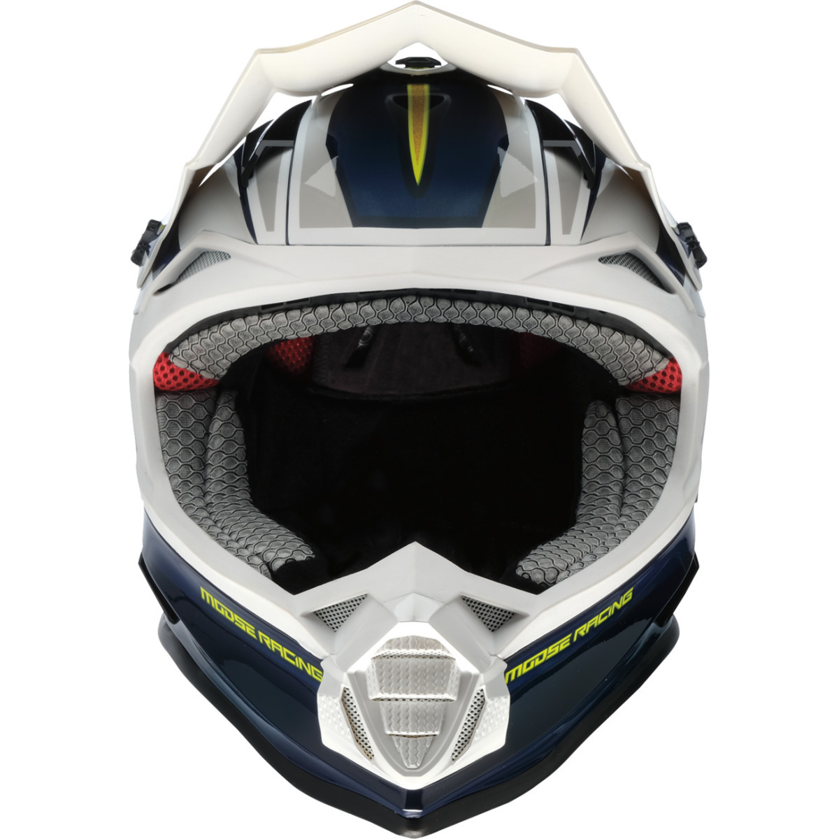 Moose Offroad - MR3 Helmet - F.A.F. - White/Navy/Green - Large