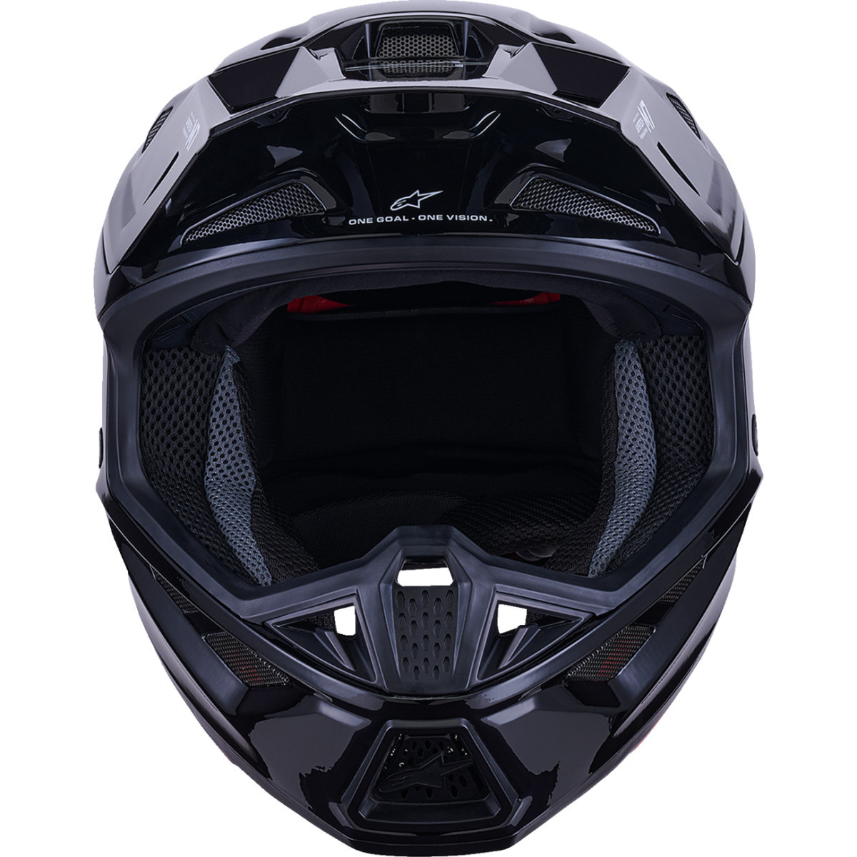 Alpinestars #8301426-1180-XXL - SM7 Helmet - Solid - Gloss Black - 2XL