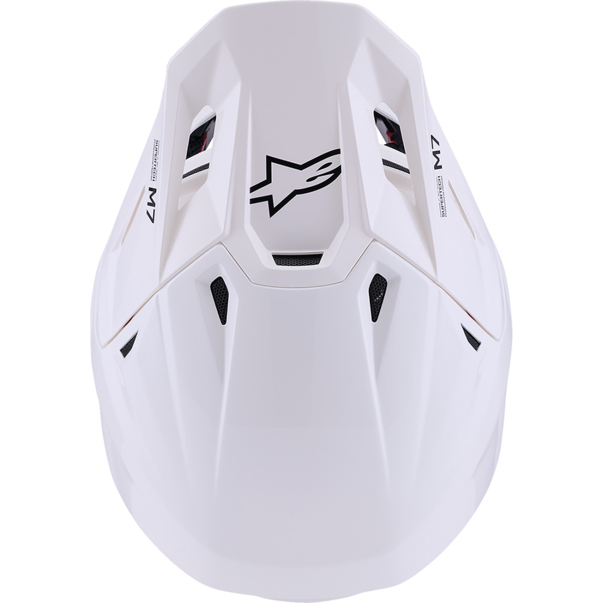 Alpinestars #8301426-2180-L - SM7 Helmet - Solid - Gloss White - Large