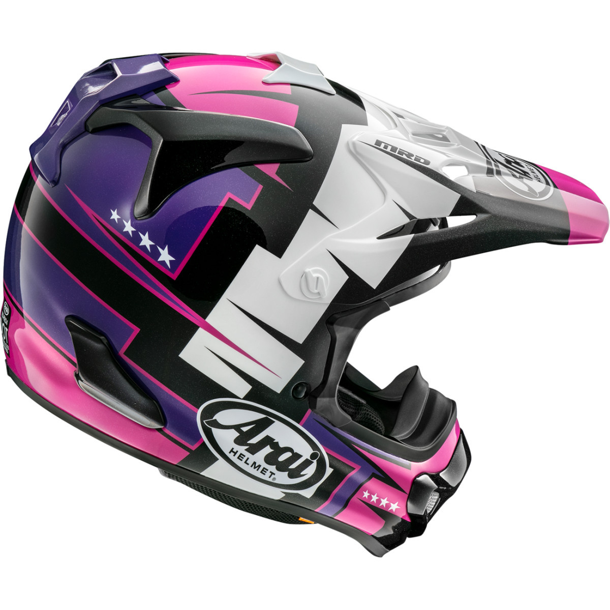 Arai Helmets #0110-9377 - VX-Pro4 Helmet - Battle - Purple - Small