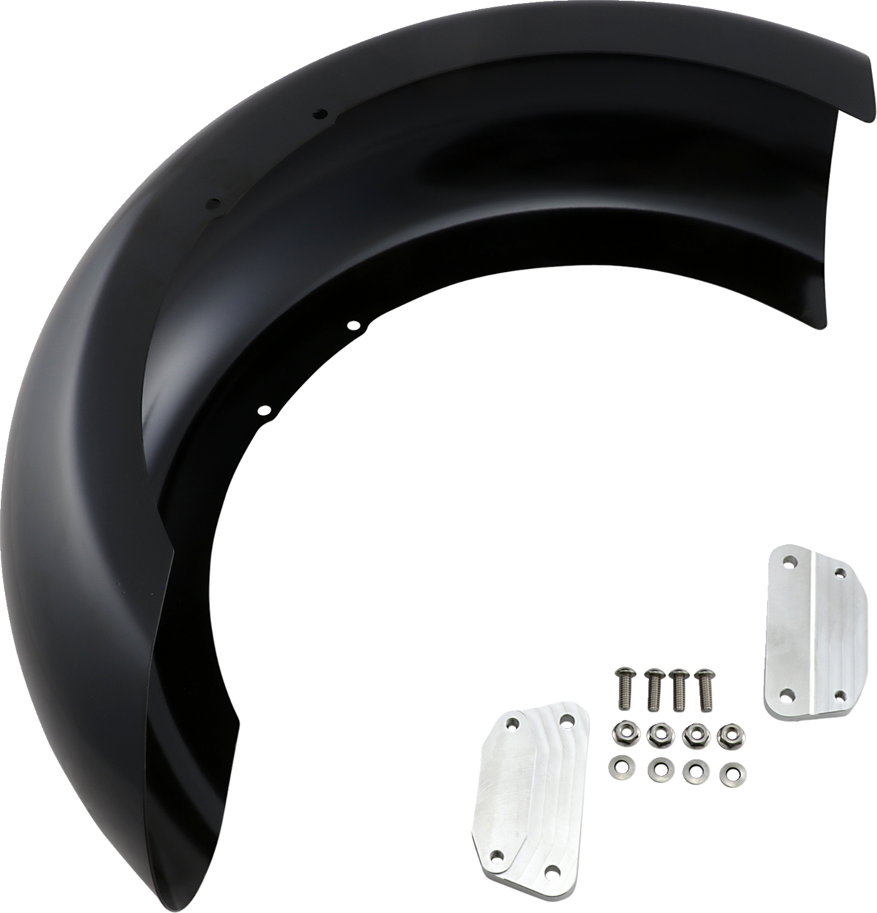Klock Werks #KWF-02-0511 - Slicer Fender Kit - w/ Satin Blocks - Steel - 18"