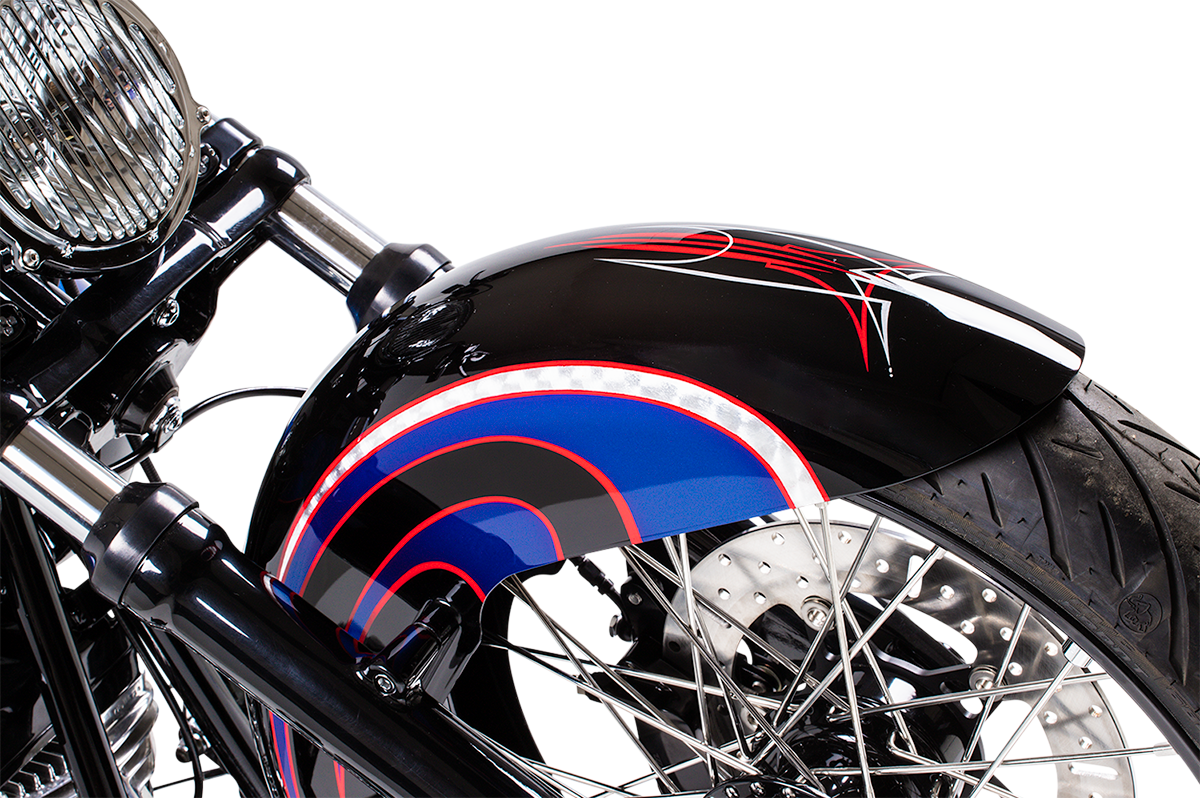 Flat Back Dresser Front Fender - 5.5" x 21" - 30° - FL