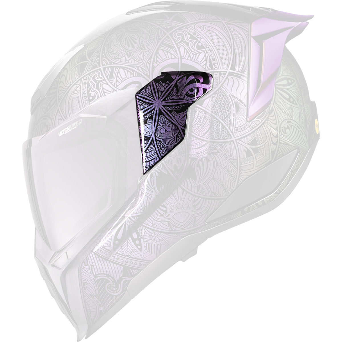 Icon - Ultraflite™ Side Plates - Opal Mandala - Purple