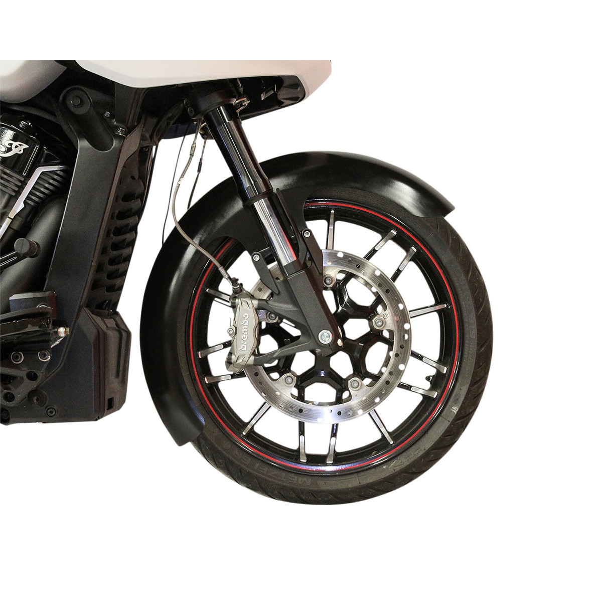 Klock Werks #KWF-04-0585 - Wrapper Front Fender - 16"-19" - Indian