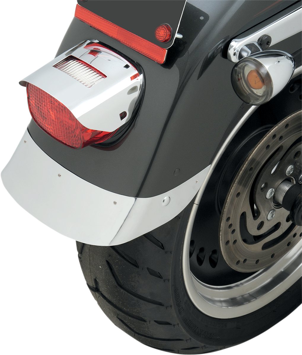 Drag Specialties Fender Skirt - Chrome - Rear