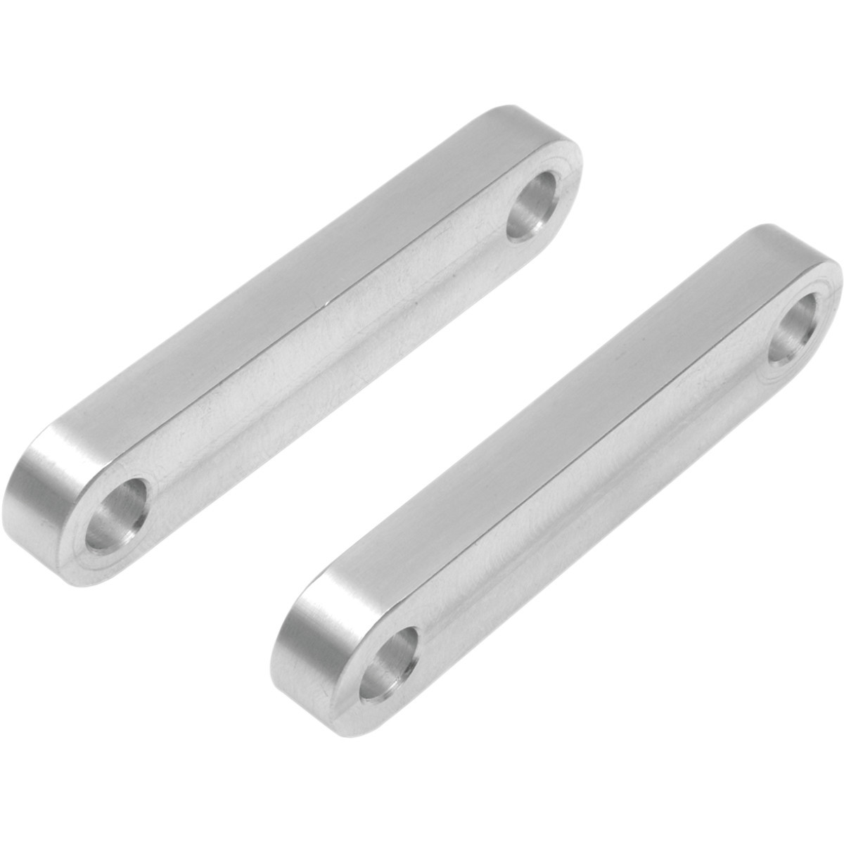 Klock Werks #KWFS-02-0103 - Hugger Front Fender Mounting Blocks - For 16"/18" Wheels - Satin