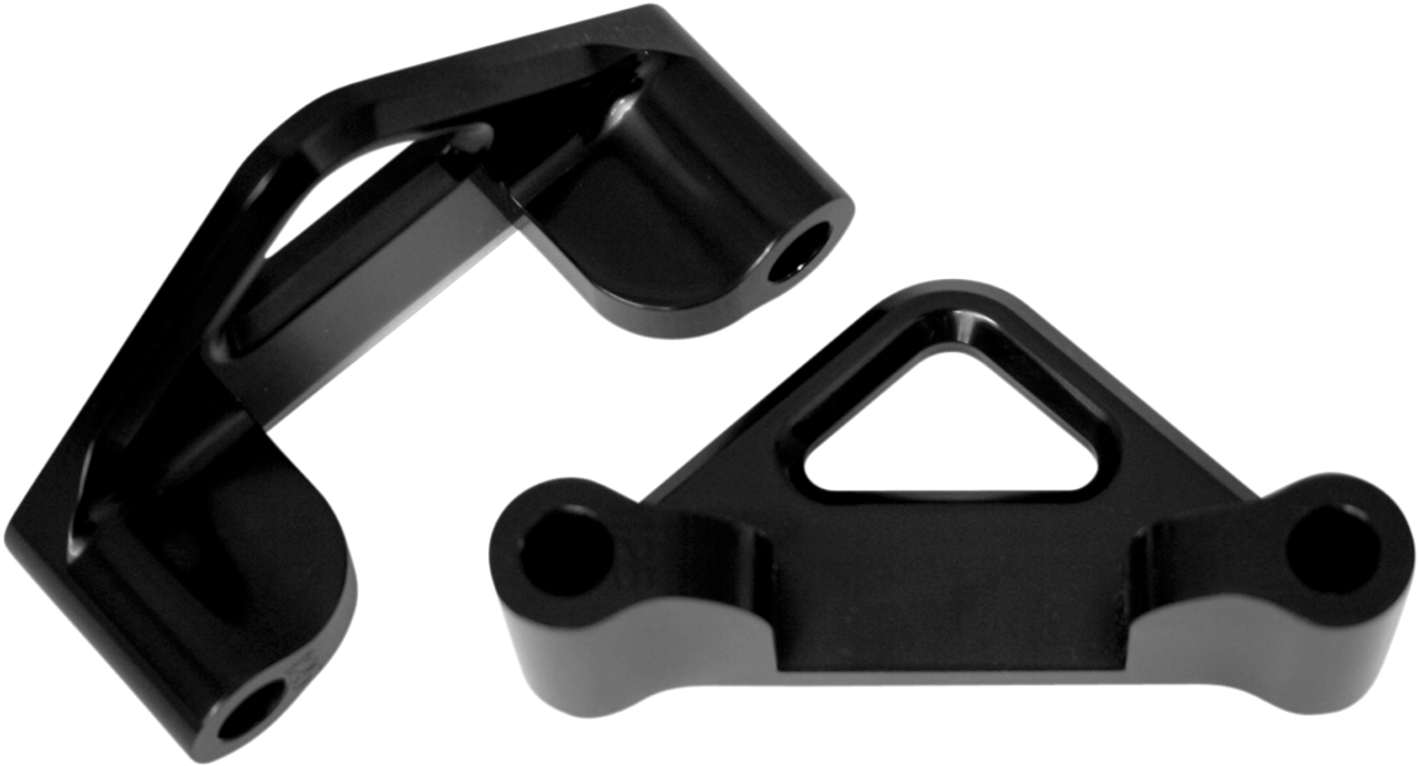 Hot Legs/Bagger Legs Fender Spacers - Black - 1.25" Spacer - For 5.5" Width Fender Hot Legs/Bagger Legs Fender Spacers - Black - 1.25" Spacer - For 5.5" Width Fender