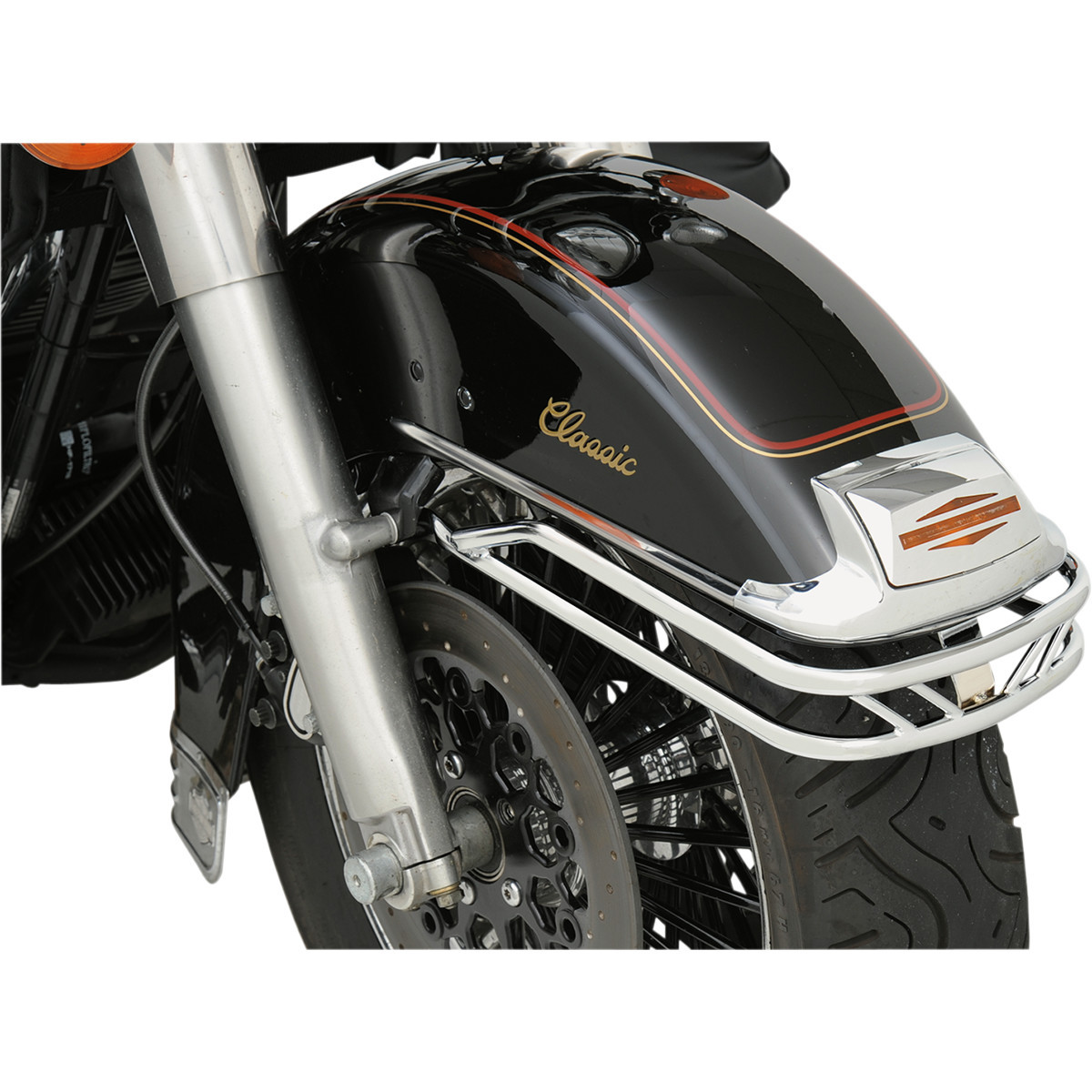 Drag Specialties - Front Fender Rail - Chrome - FLH '83-'13