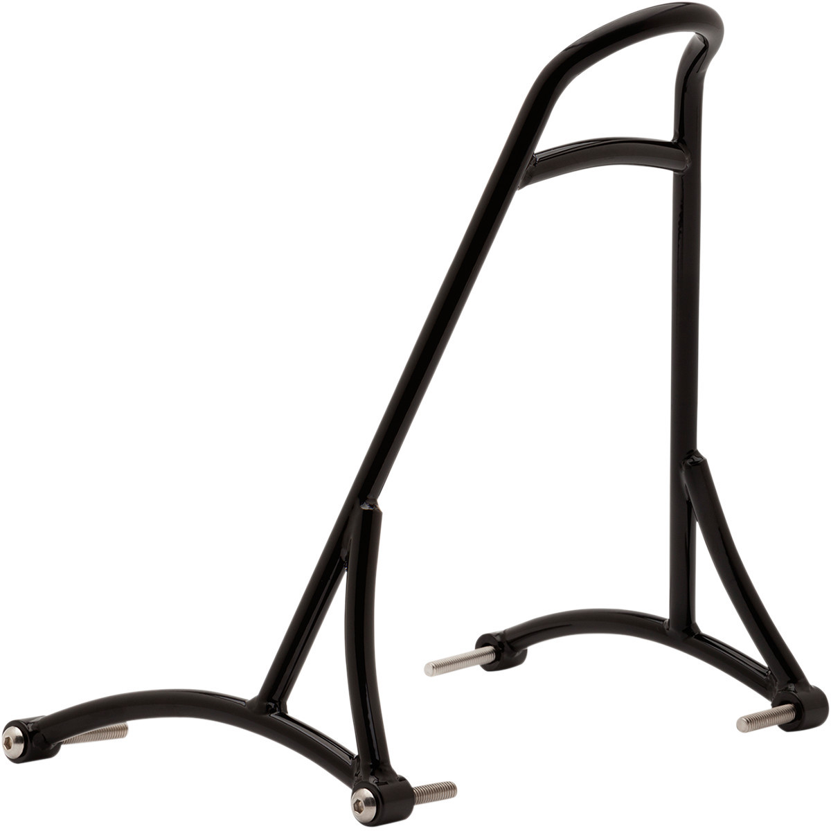 Burly Brand #B13-1500B - 13" Sissy Bar - Short - Black - HD Sportster '04-'22