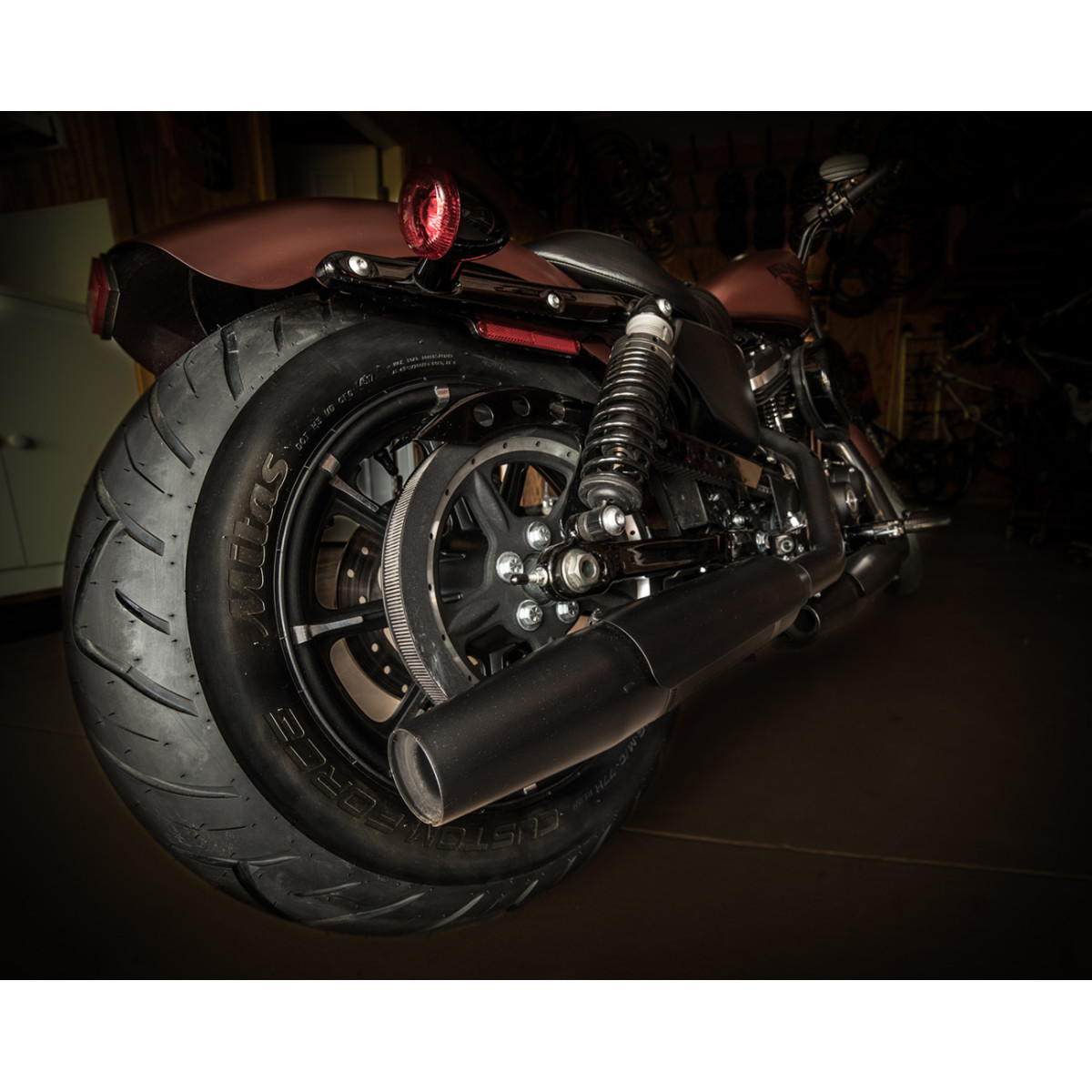 Mitas #70000030 - Tire - Custom Force - Front - 100/90-19 | MM90-19 - 57H
