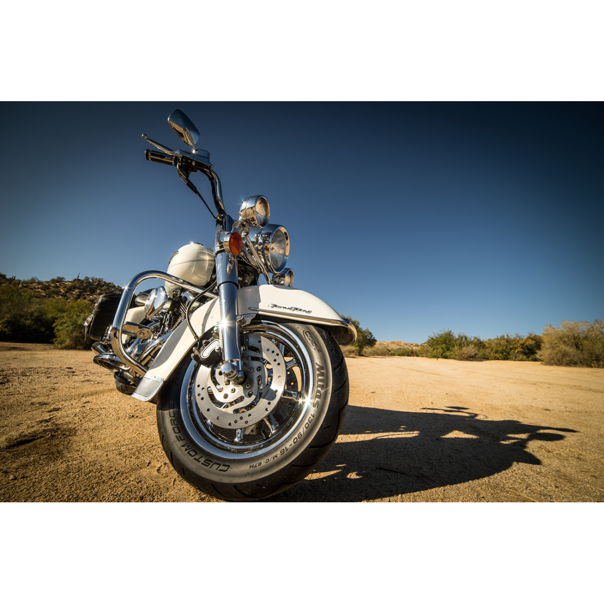 Mitas #70000031 - Tire - Custom Force - Front - 130/90-16 | MT90-16 - 67H