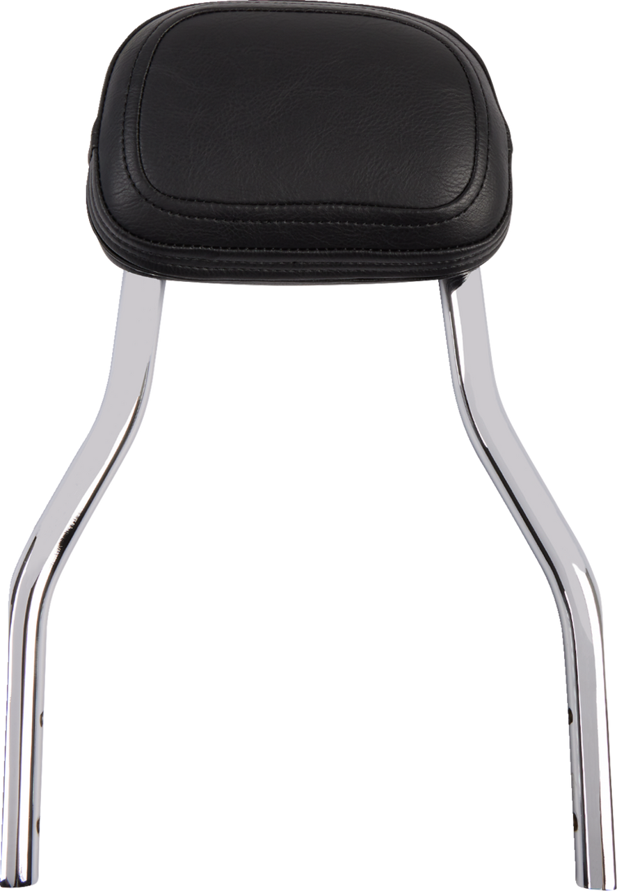 Backrest Kit - 14" - Chrome - Dyna