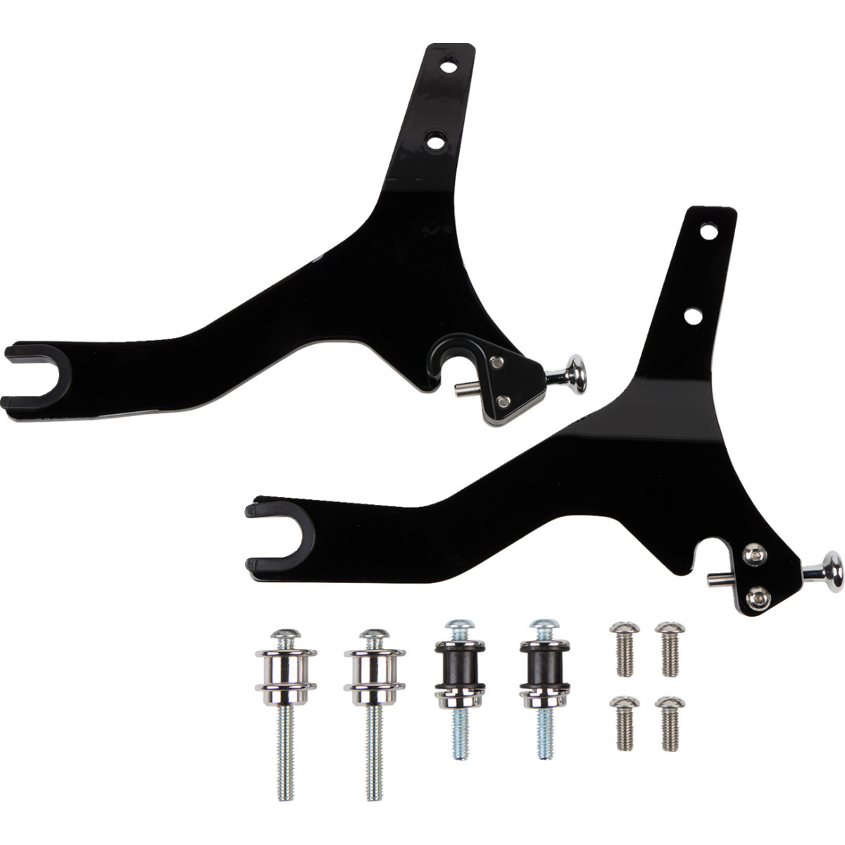 Cobra #602-2005B - Backrest Kit - 14" - Black - XL