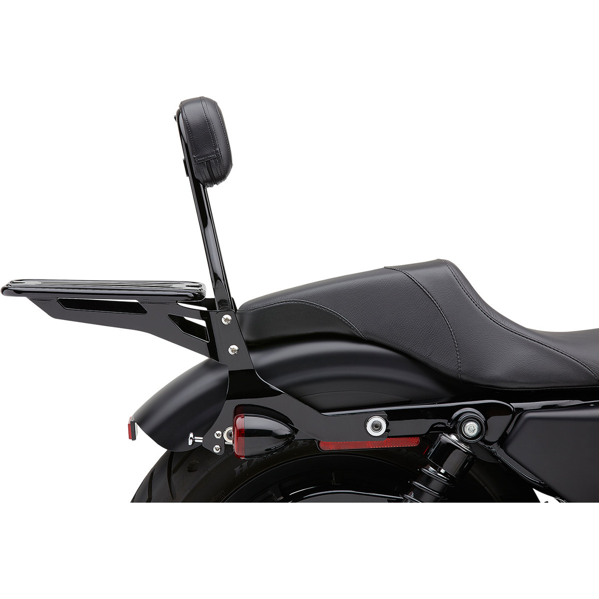 Cobra #602-2005B - Backrest Kit - 14" - Black - XL